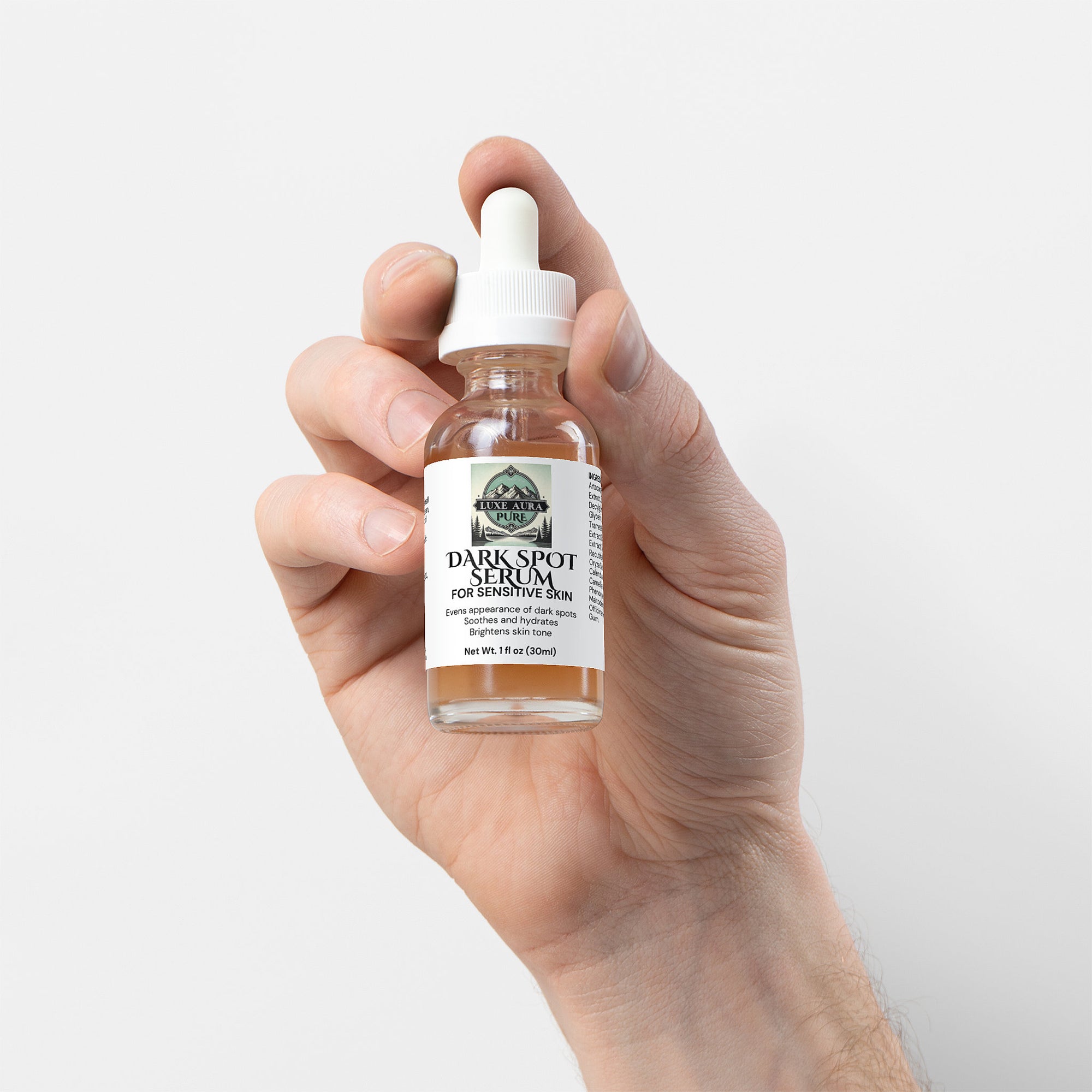 Luxe Aura Pure Dark Spot Serum for Sensitive Skin
