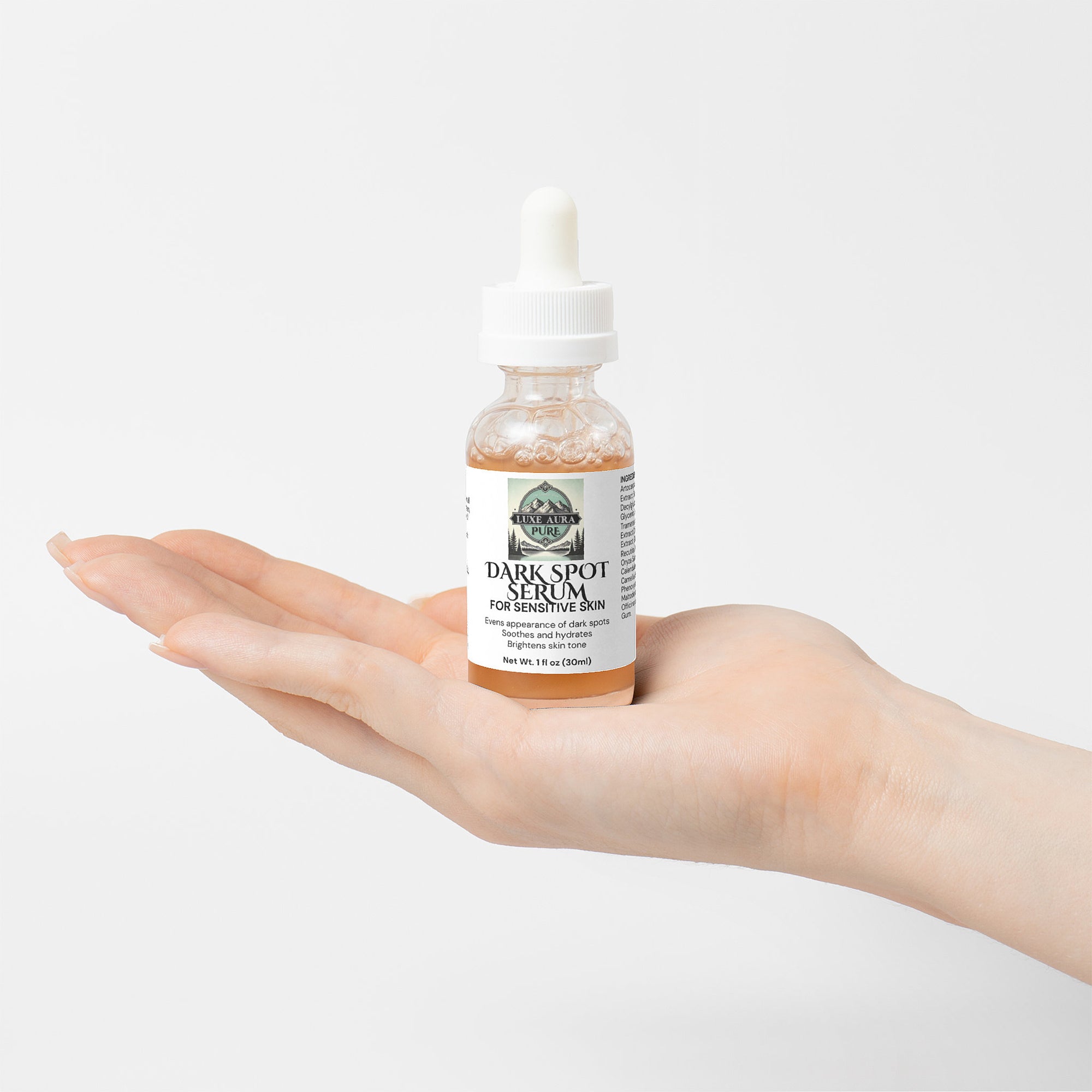 Luxe Aura Pure Dark Spot Serum for Sensitive Skin
