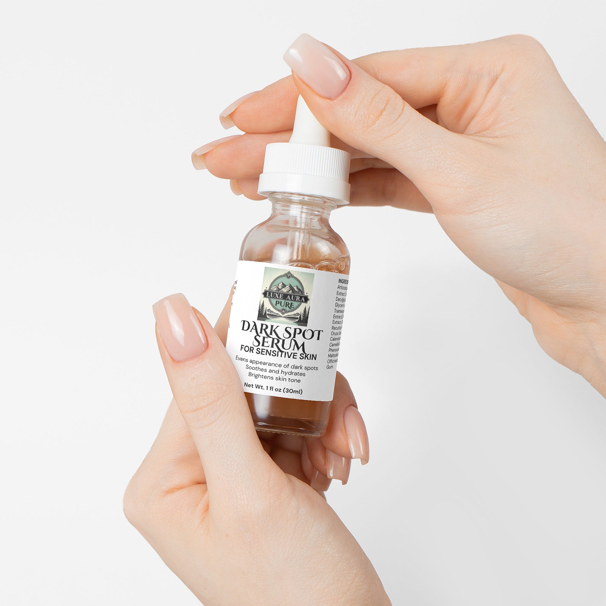 Luxe Aura Pure Dark Spot Serum for Sensitive Skin