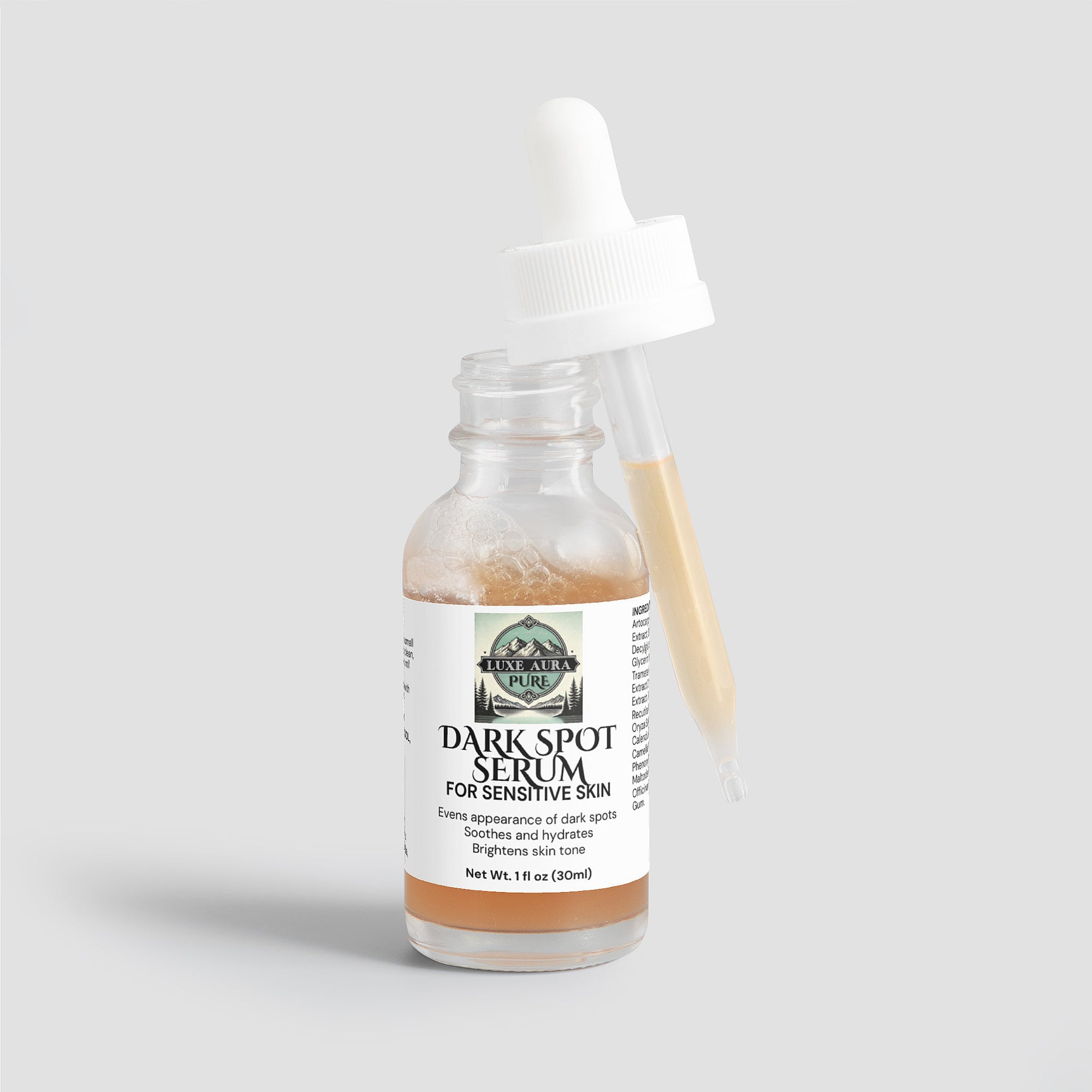 Luxe Aura Pure Dark Spot Serum for Sensitive Skin