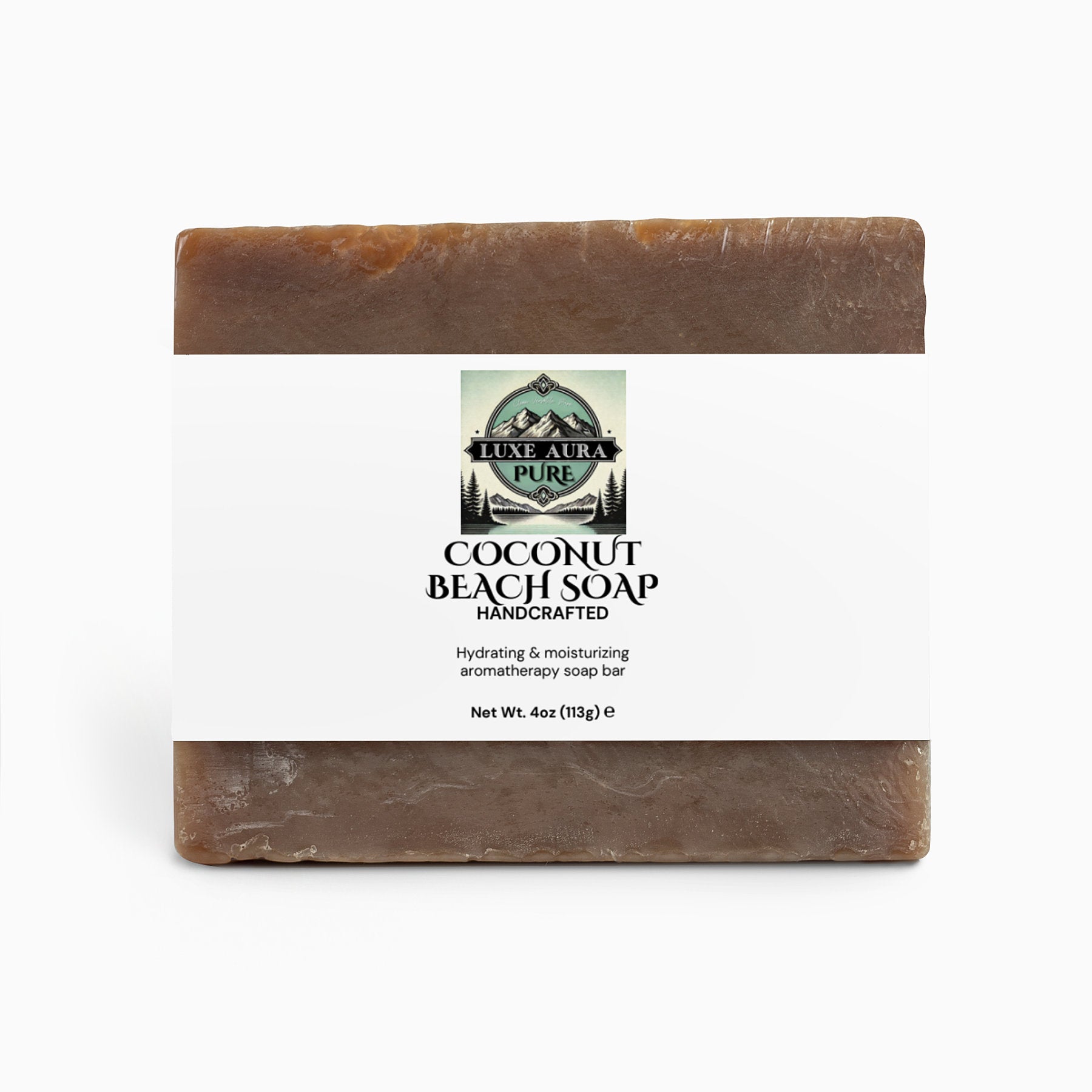 Luxe Aura Pure Coconut Beach Soap