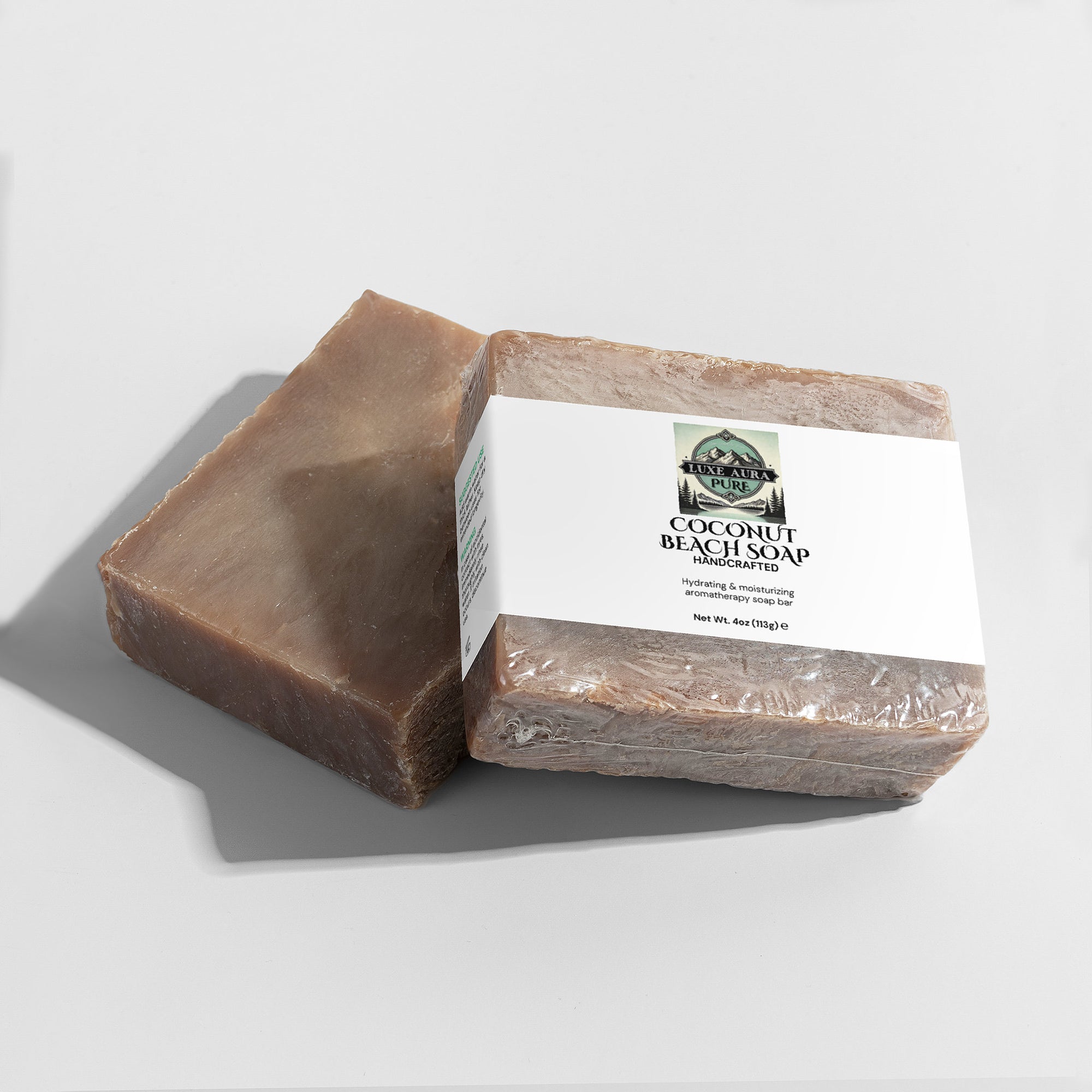 Luxe Aura Pure Coconut Beach Soap
