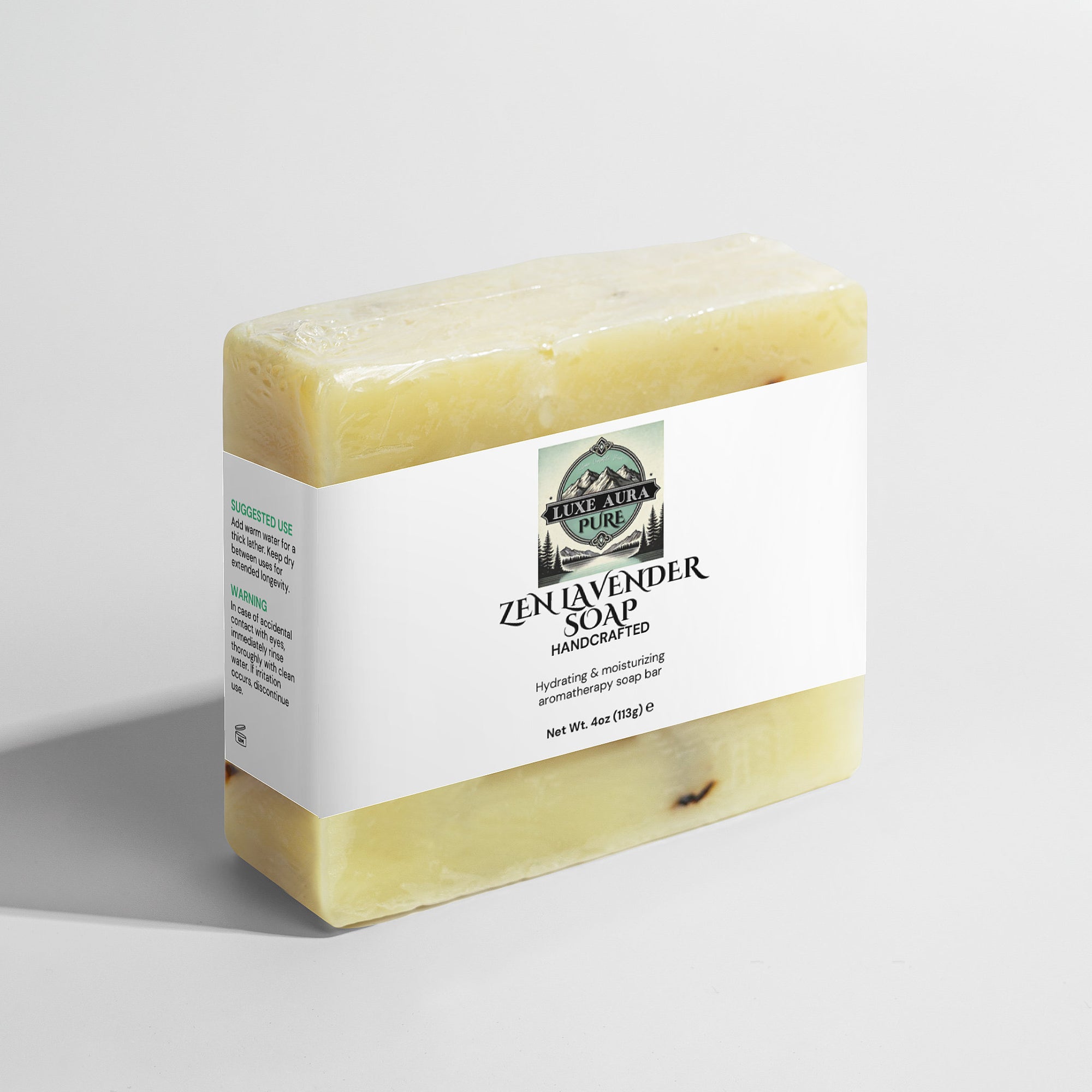 Luxe Aura Pure Zen Lavender Soap