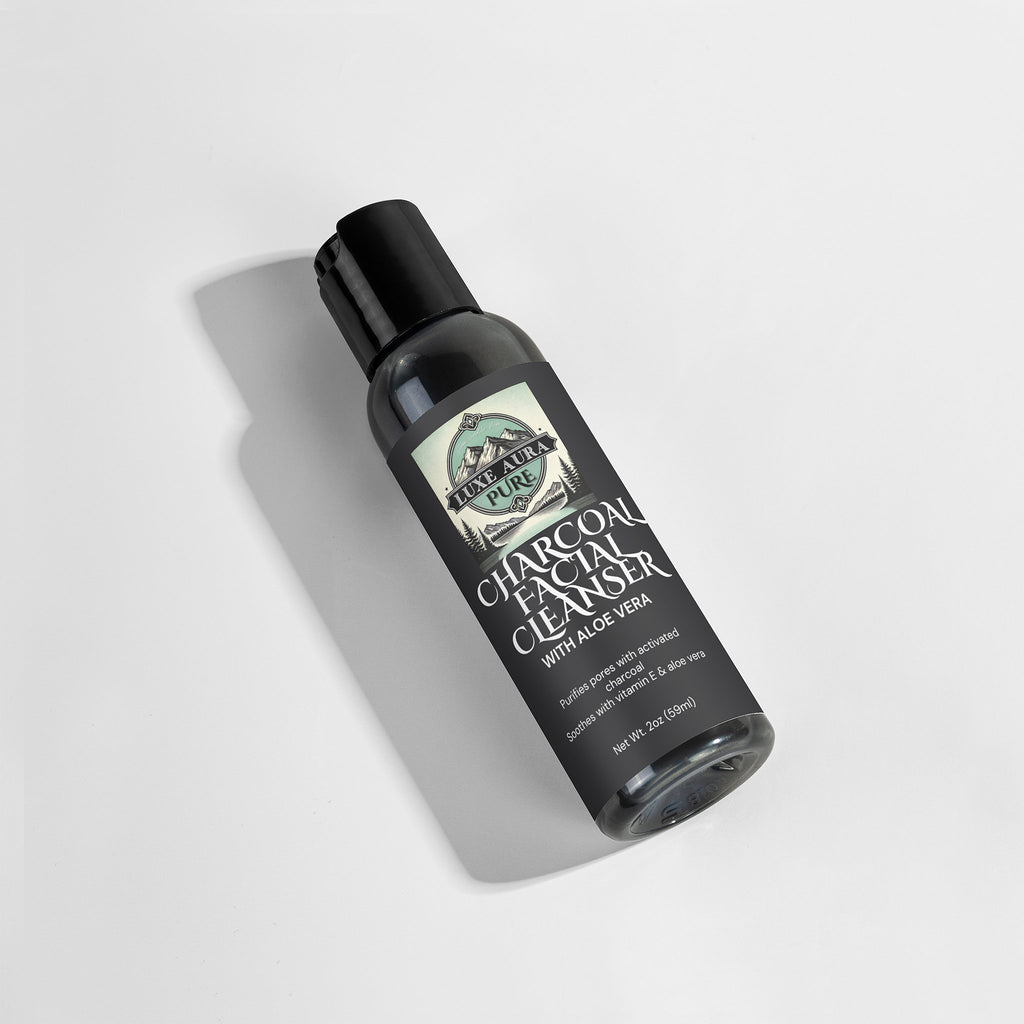 Luxe Aura Pure Charcoal Facial Cleanser
