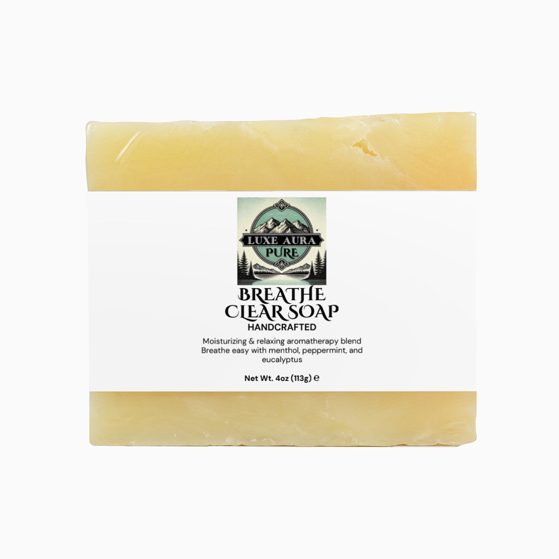 Luxe Aura Pure Breathe Clear Soap