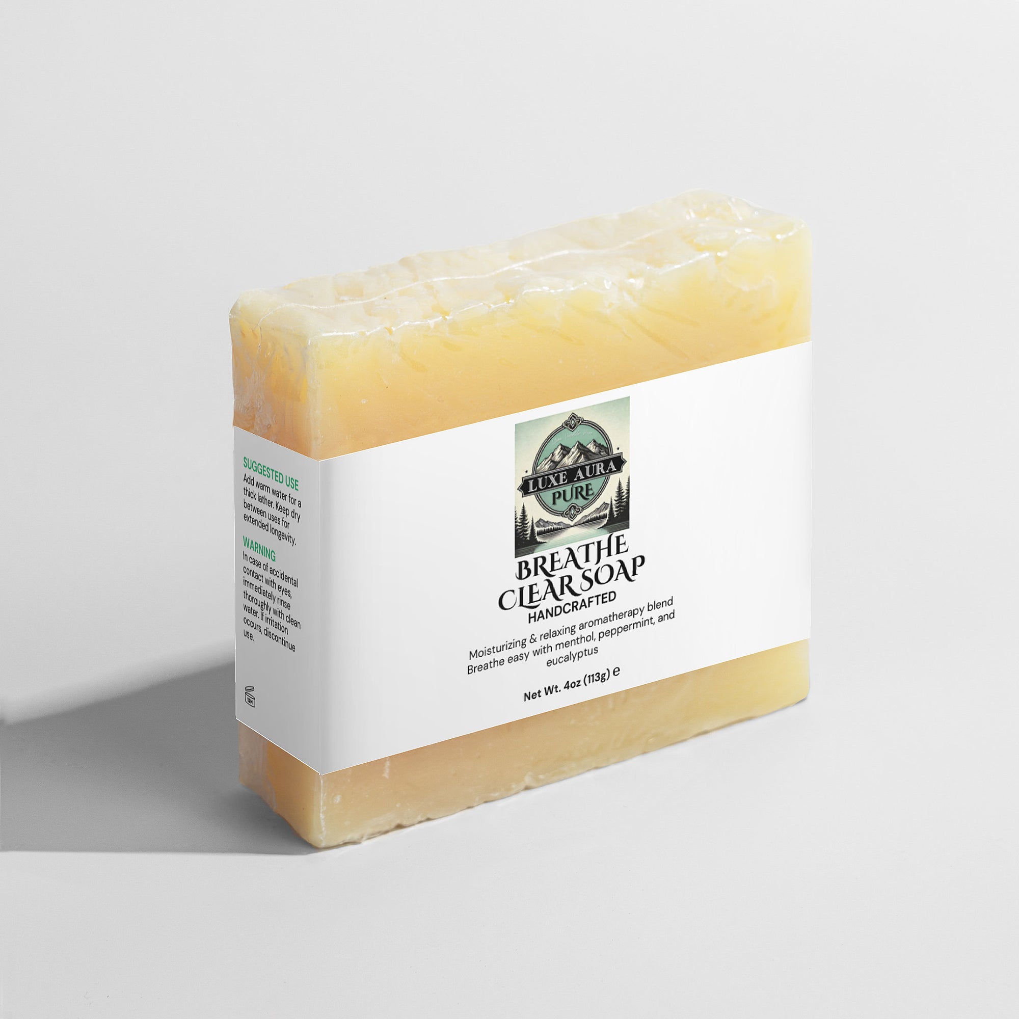 Luxe Aura Pure Breathe Clear Soap