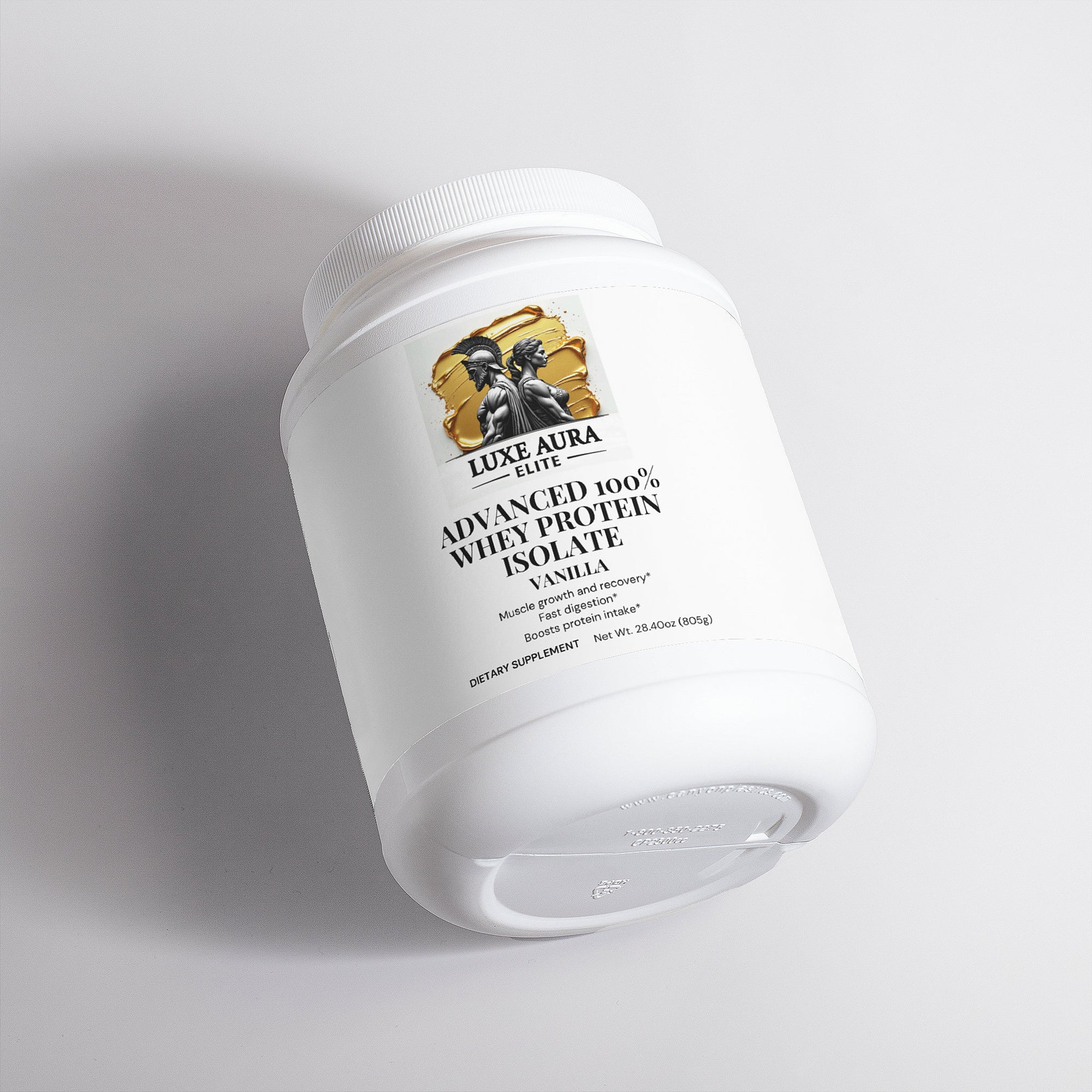 Luxe Aura Elite Advanced 100% Whey Protein Isolate (Vanilla)