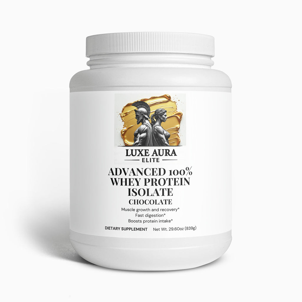 Luxe Aura Elite Advanced 100% Whey Protein Isolate (Chocolate)