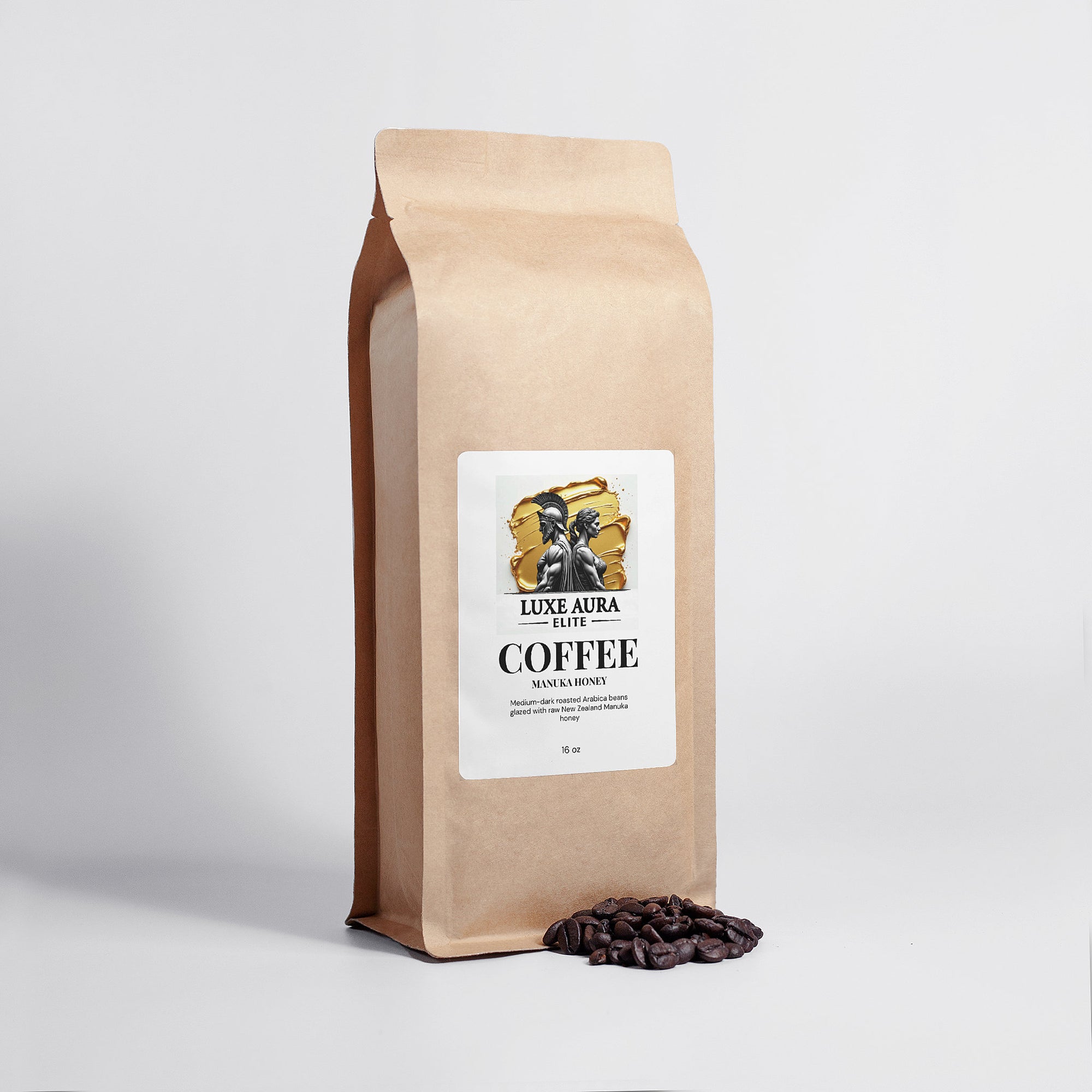 Luxe Aura Elite Manuka Honey Coffee 16oz