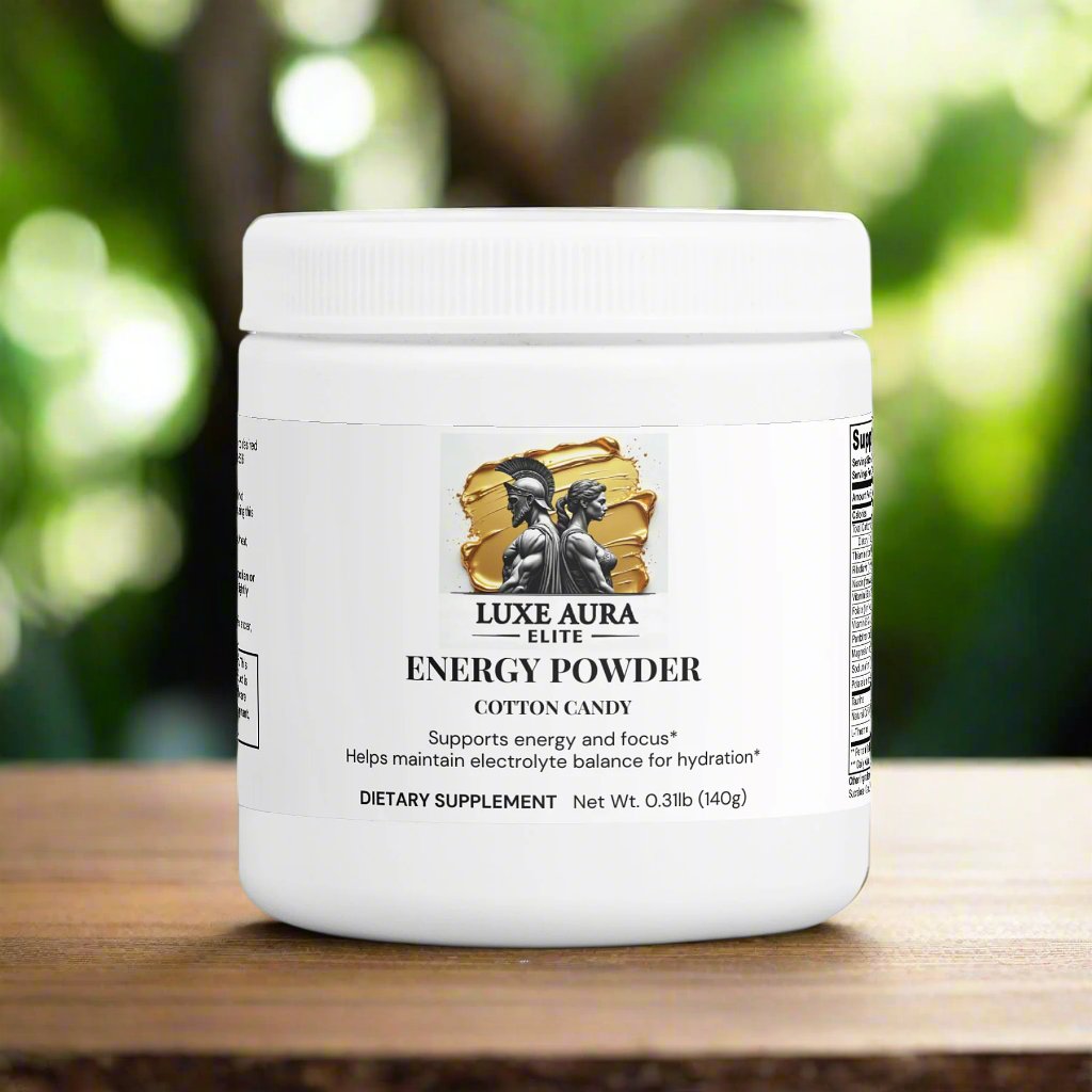 Luxe Aura Elite Energy Powder (Cotton Candy)