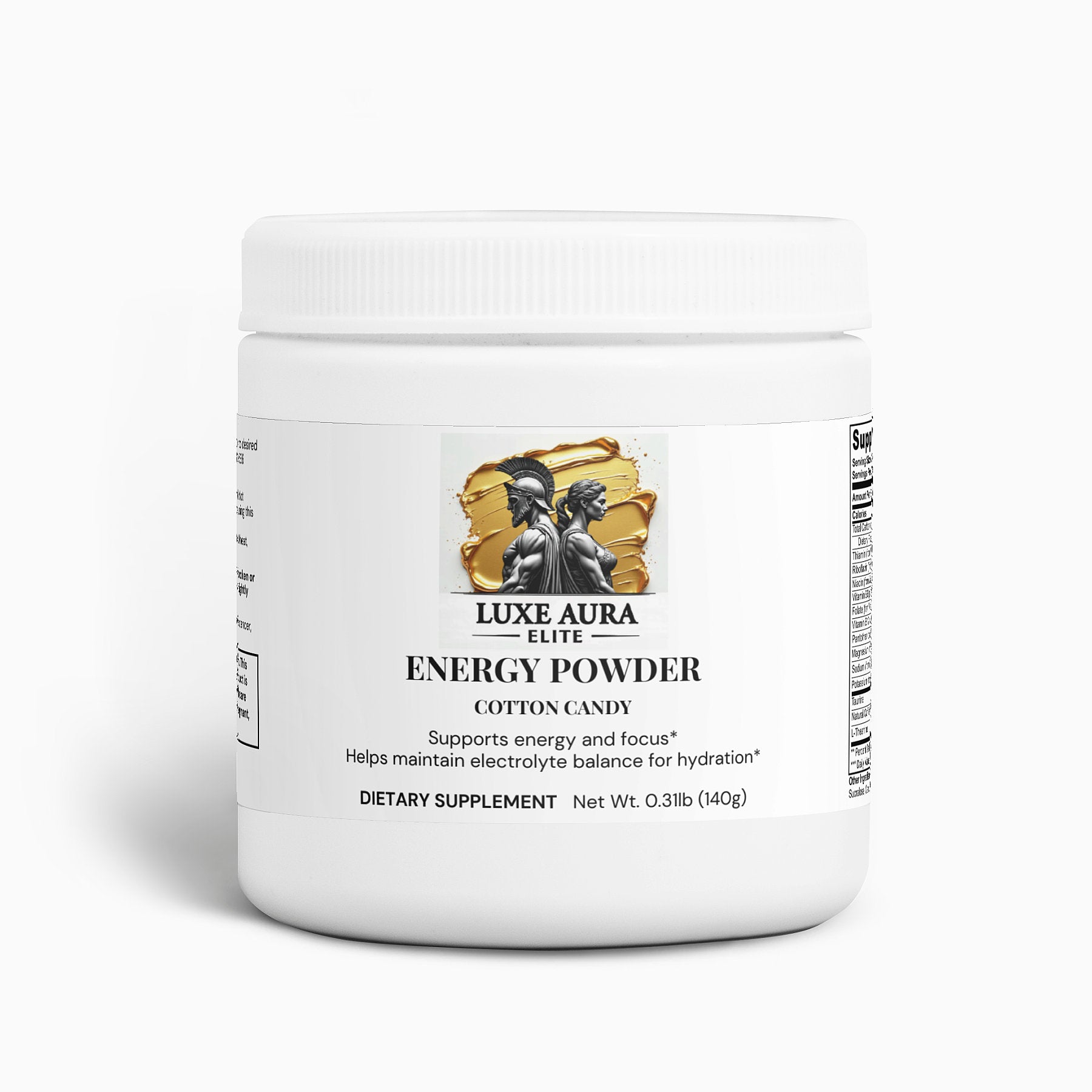 Luxe Aura Elite Energy Powder (Cotton Candy)