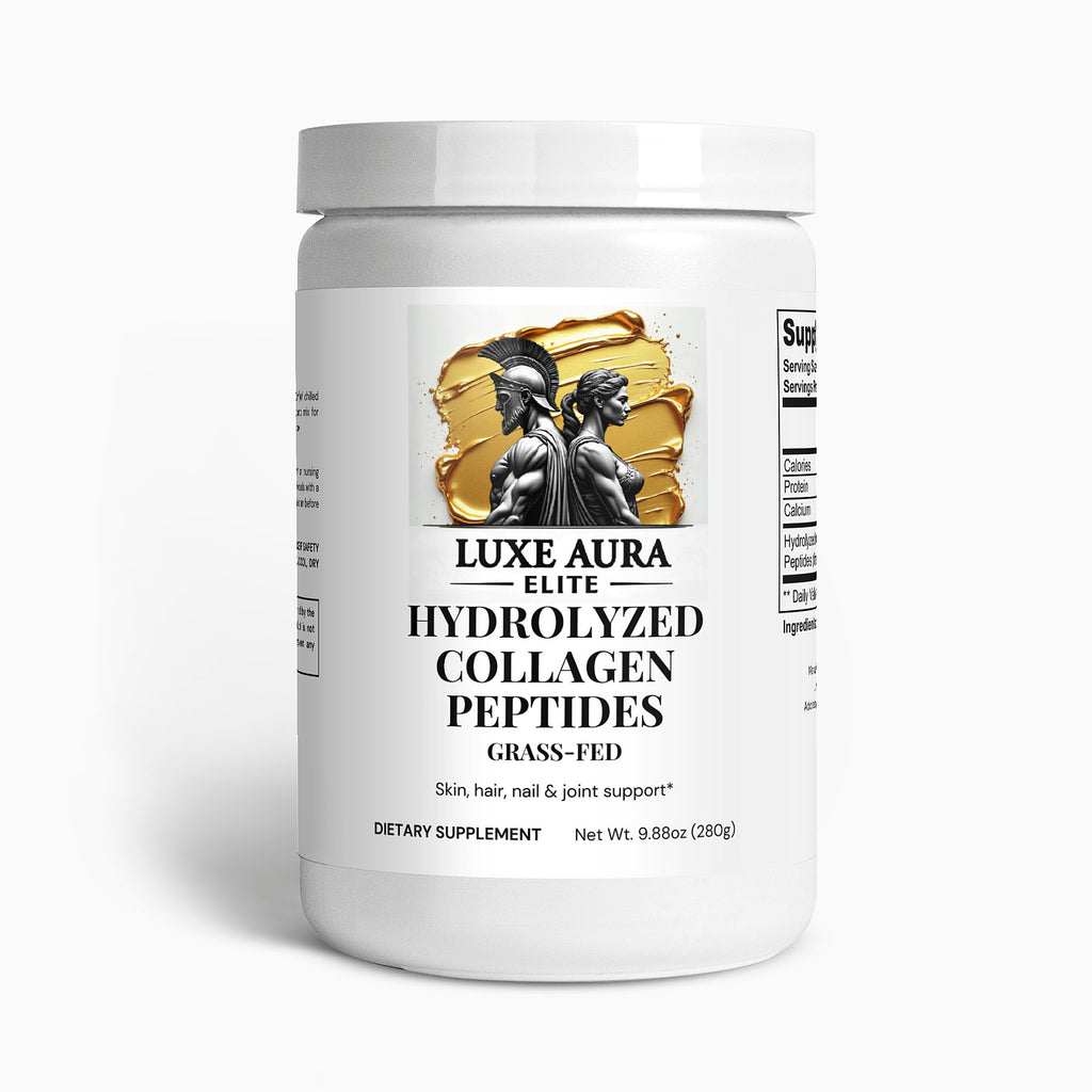 Luxe Aura Elite Grass-Fed Hydrolyzed Collagen Peptides