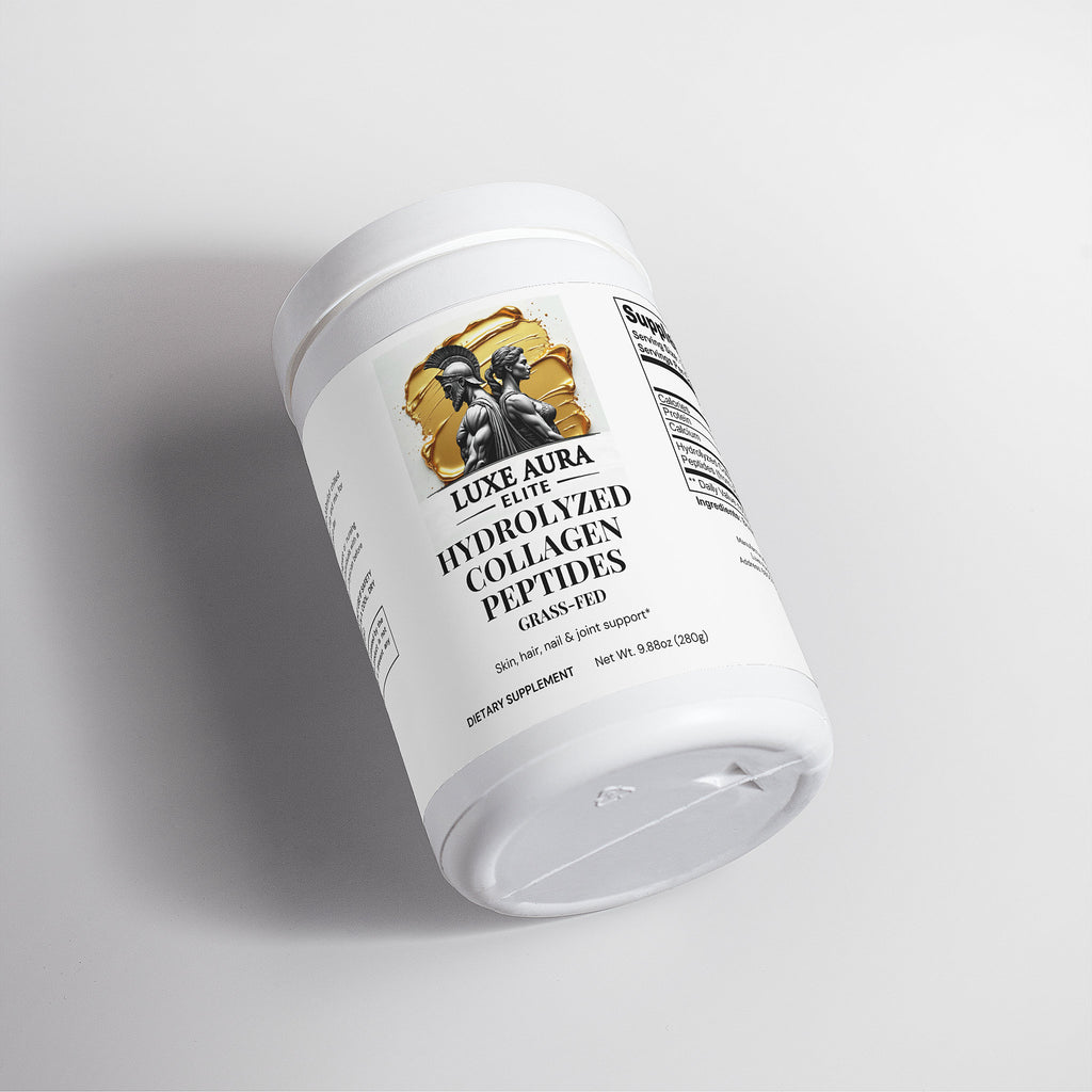 Luxe Aura Elite Grass-Fed Hydrolyzed Collagen Peptides