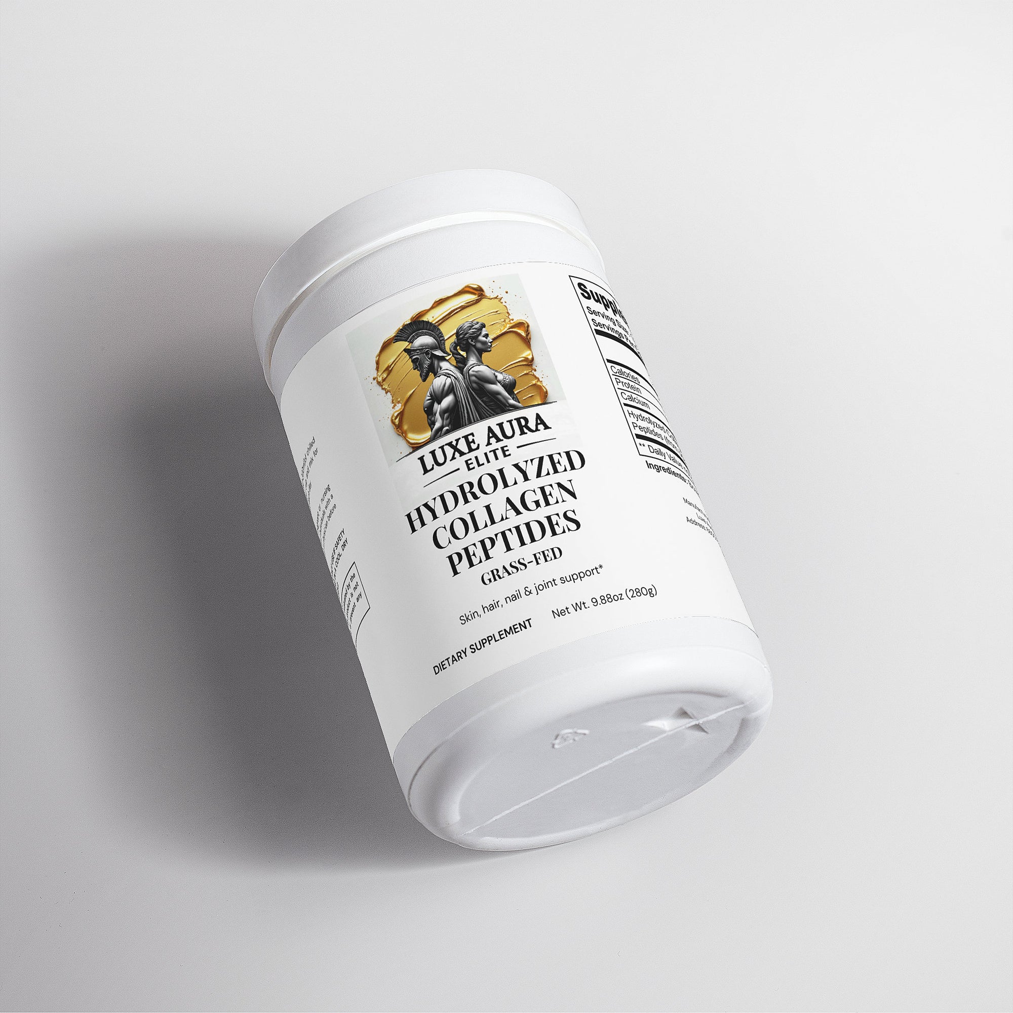 Luxe Aura Elite Grass-Fed Hydrolyzed Collagen Peptides