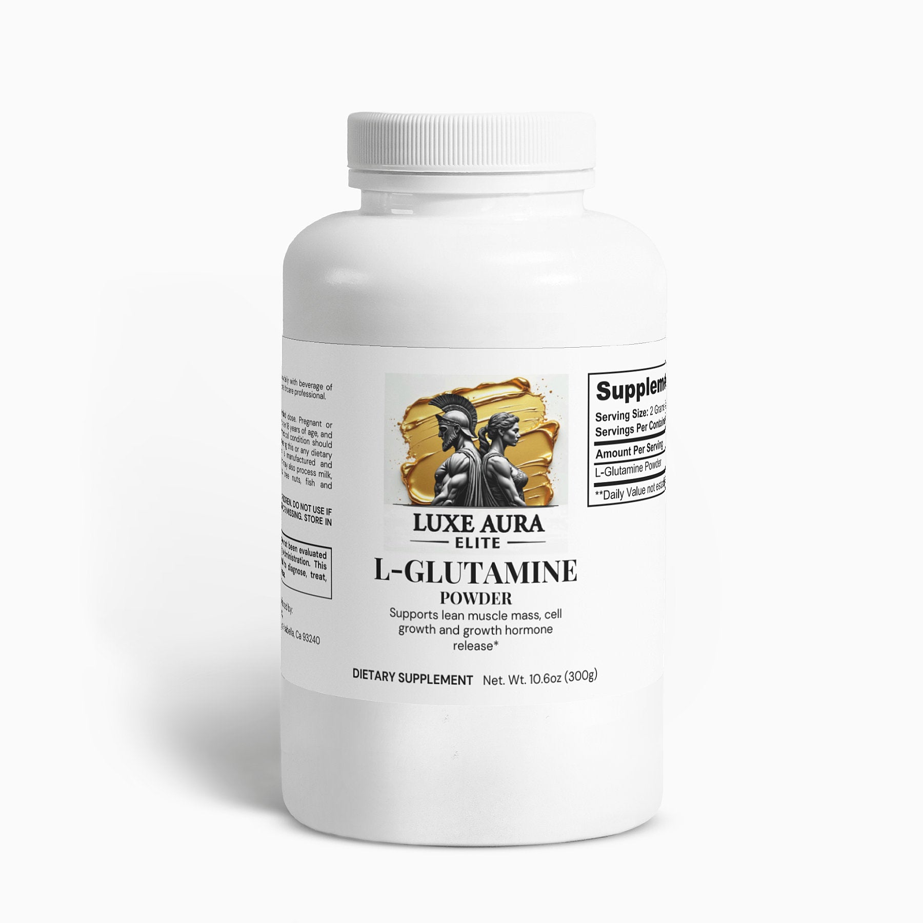 Luxe Aura Elite L-Glutamine Powder