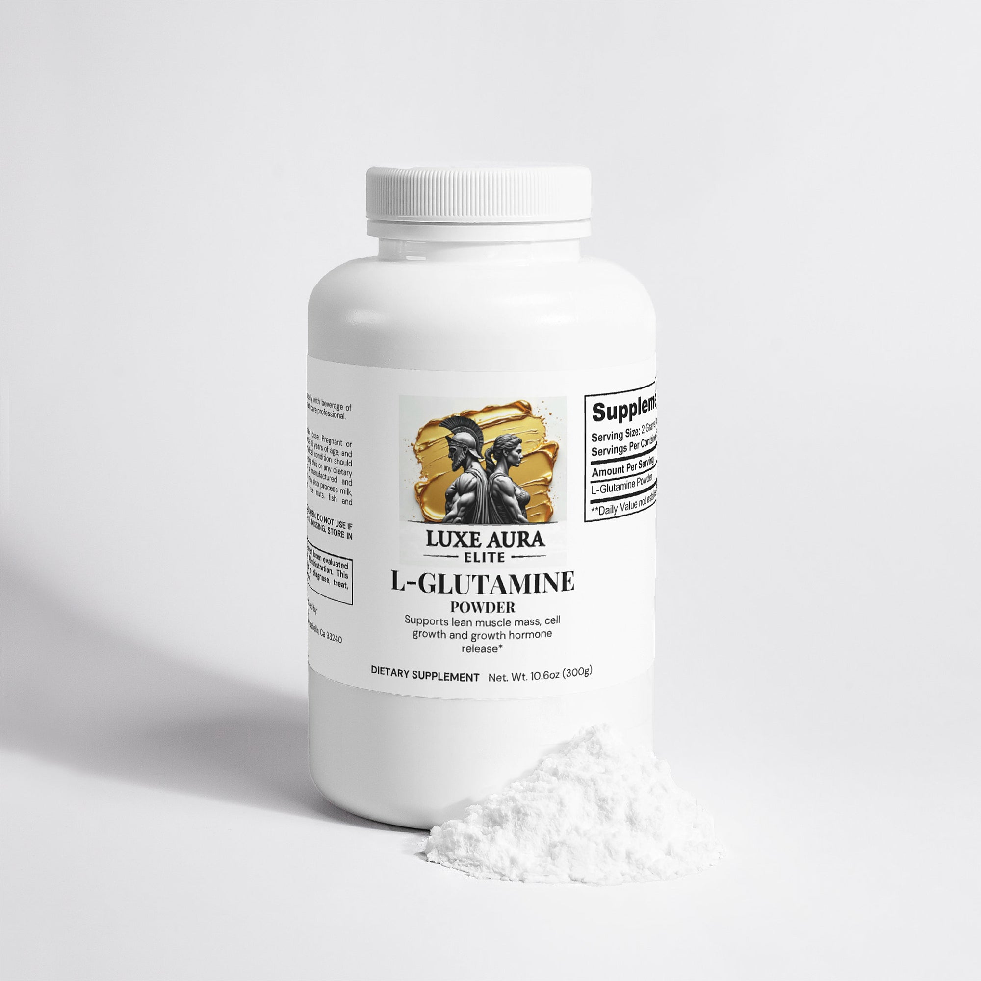 Luxe Aura Elite L-Glutamine Powder