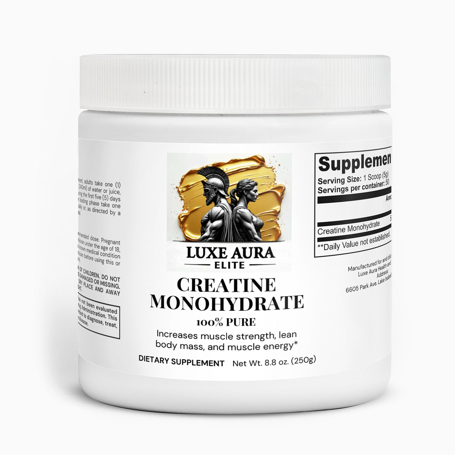 Luxe Aura Elite Creatine Monohydrate
