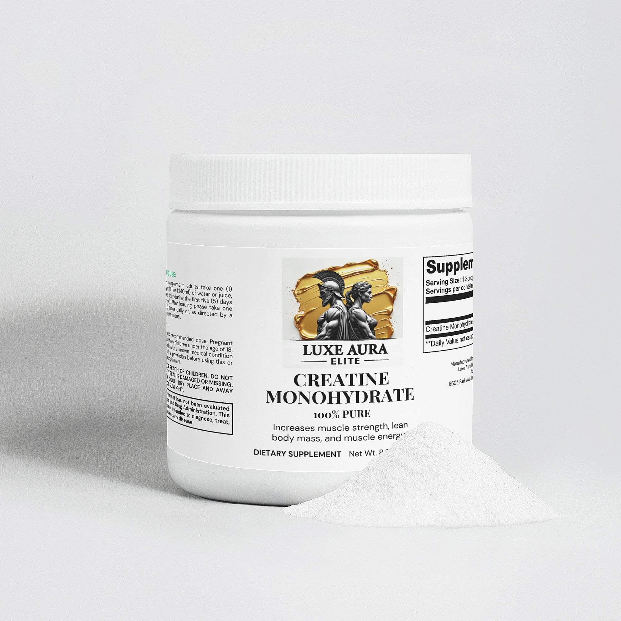 Luxe Aura Elite Creatine Monohydrate