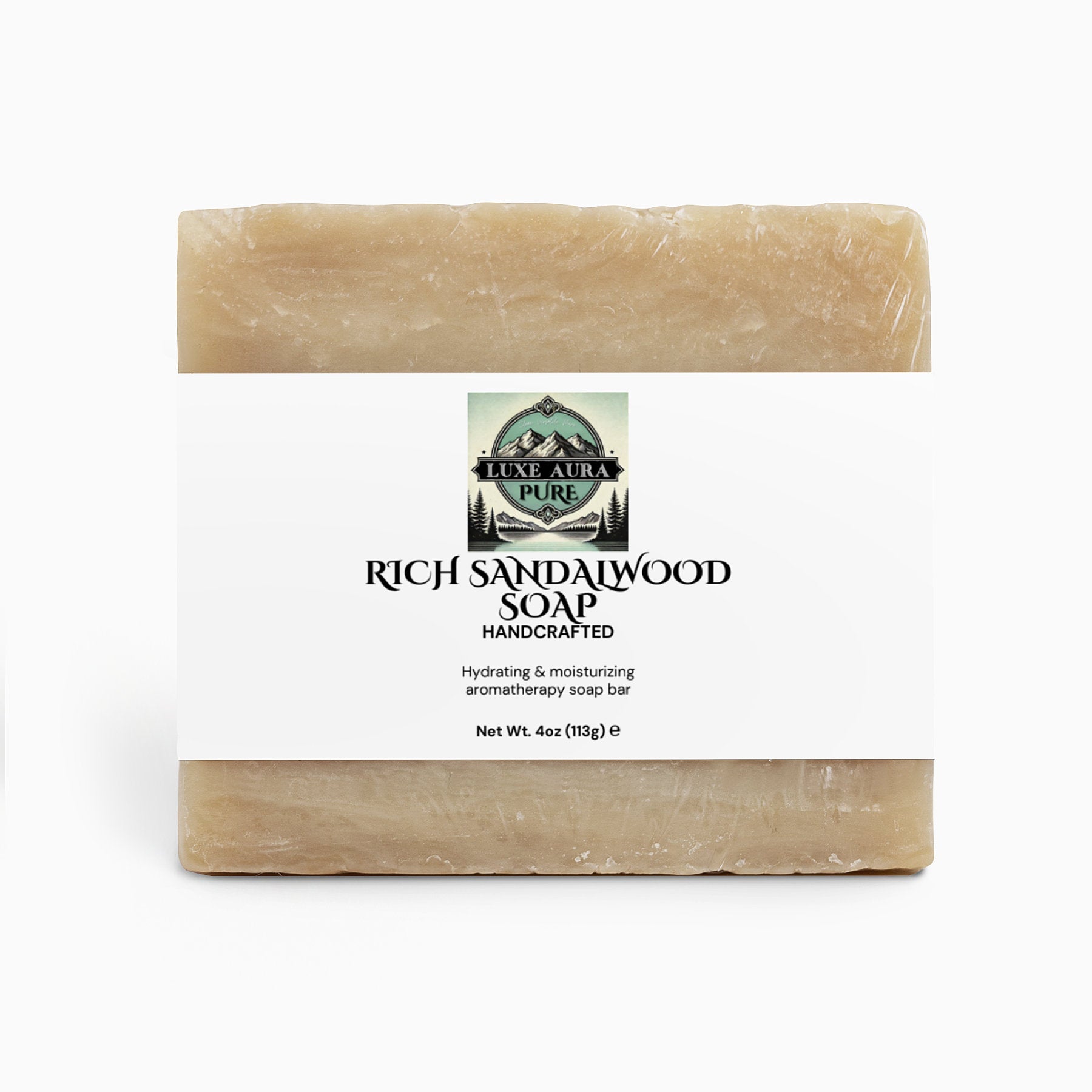 Luxe Aura Pure Rich Sandalwood Soap