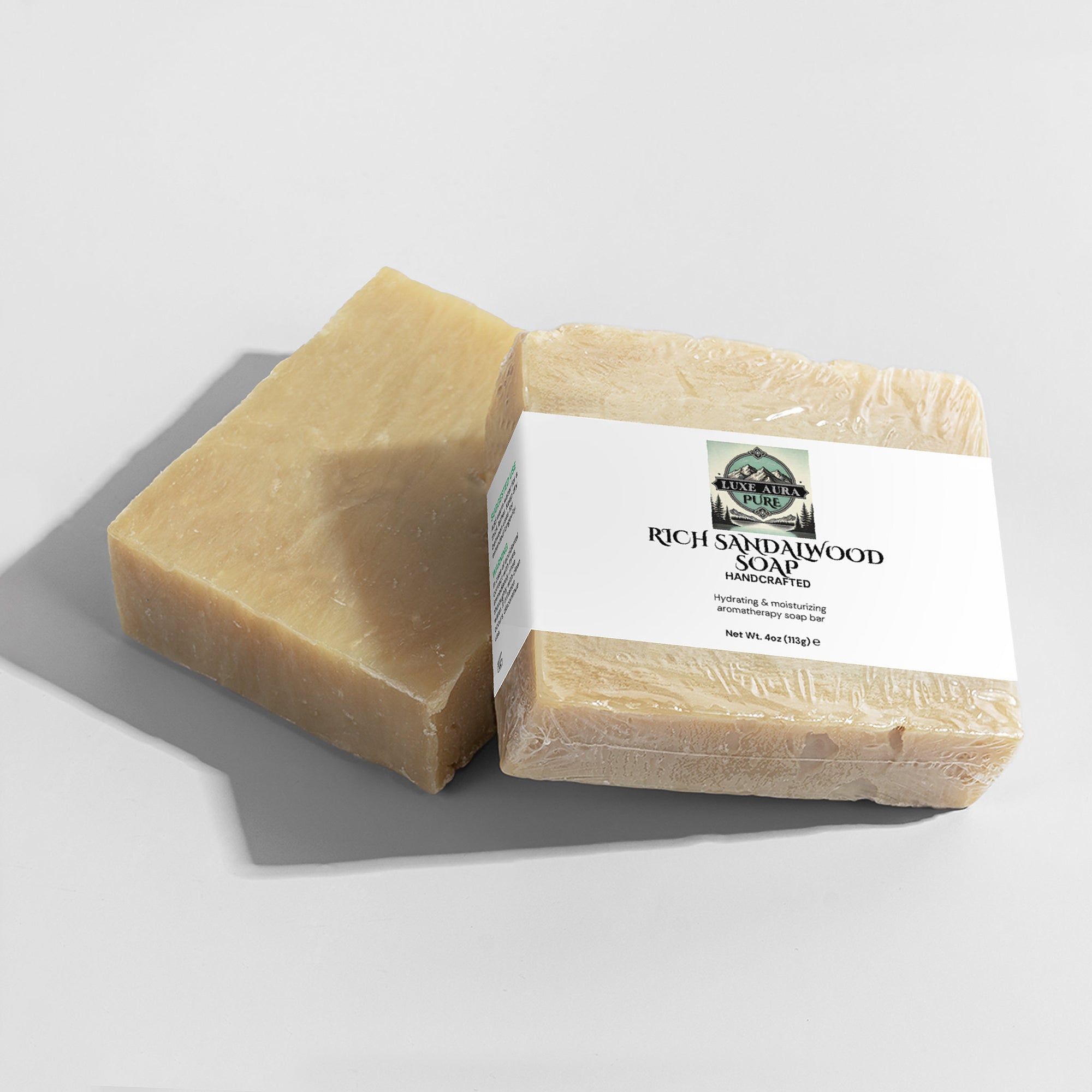 Luxe Aura Pure Rich Sandalwood Soap