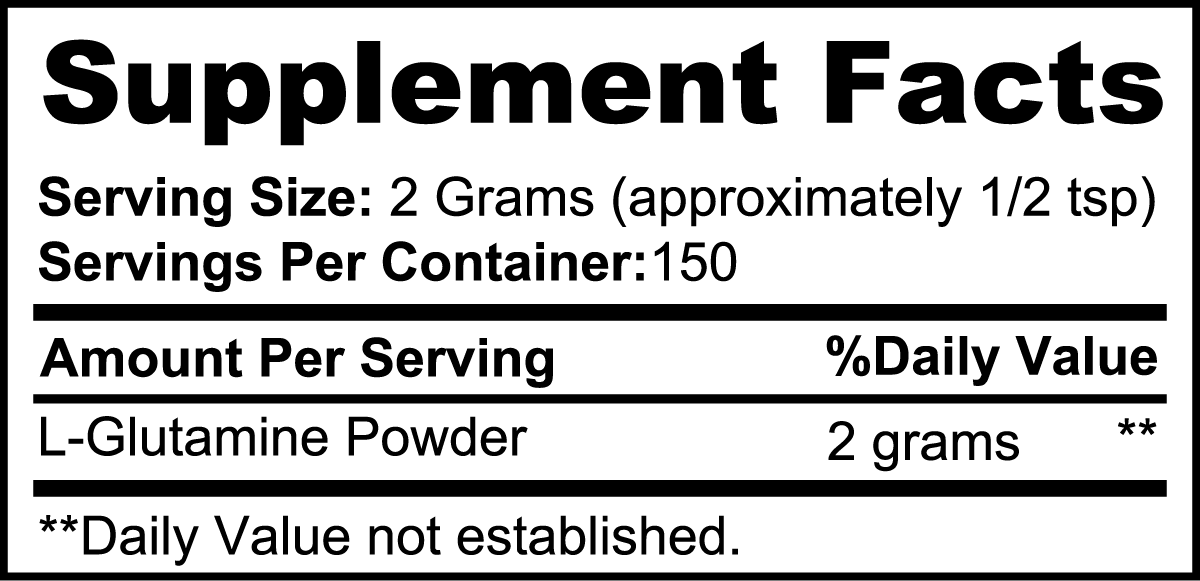 Luxe Aura Elite L-Glutamine Powder