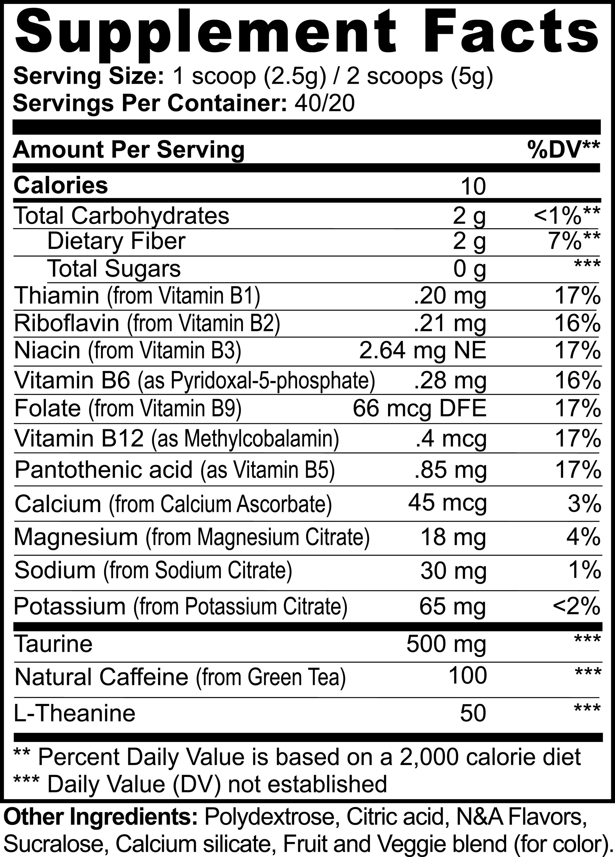 Luxe Aura Elite Energy Powder (Lychee Splash Energy)