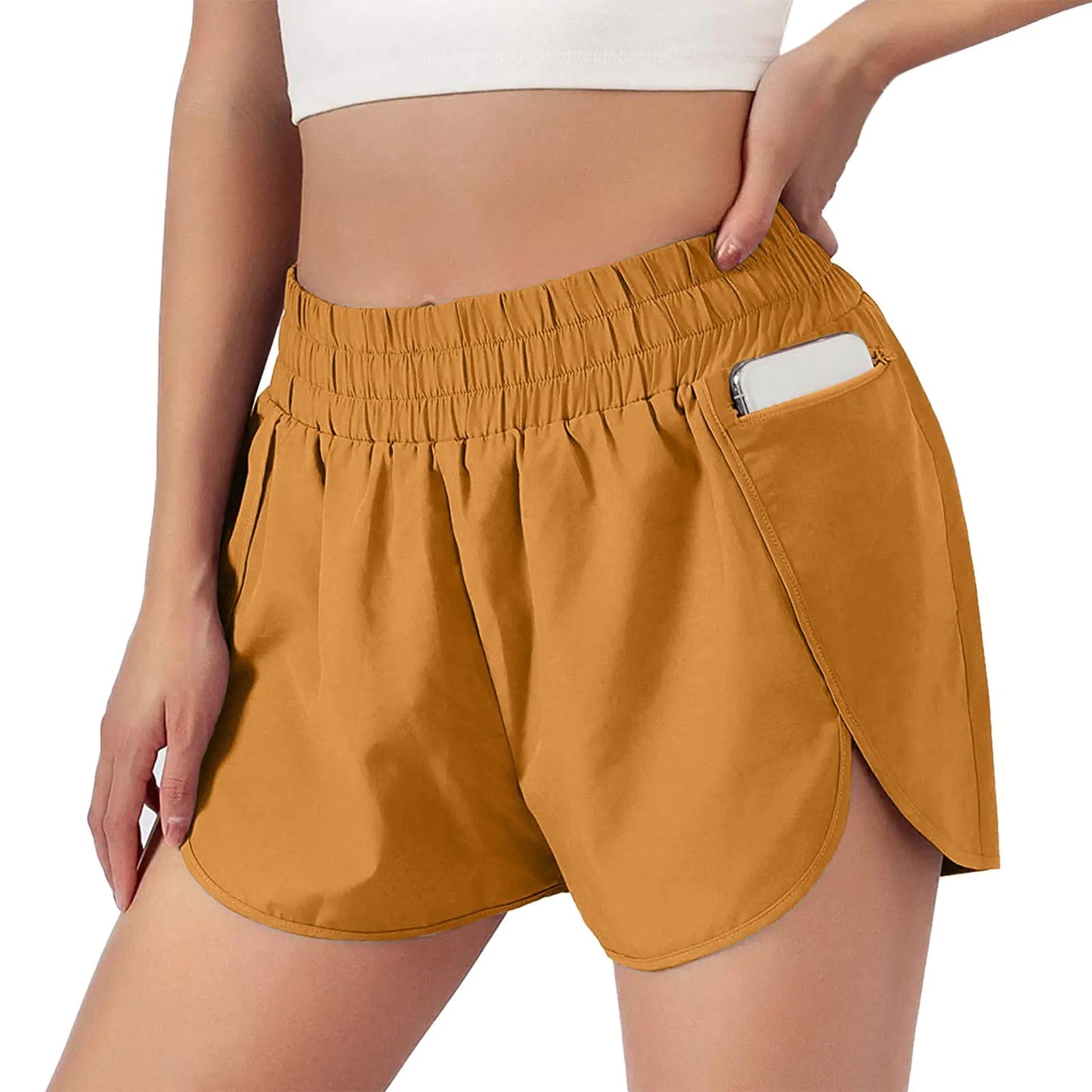 Luxe Aura Women's Workout Shorts