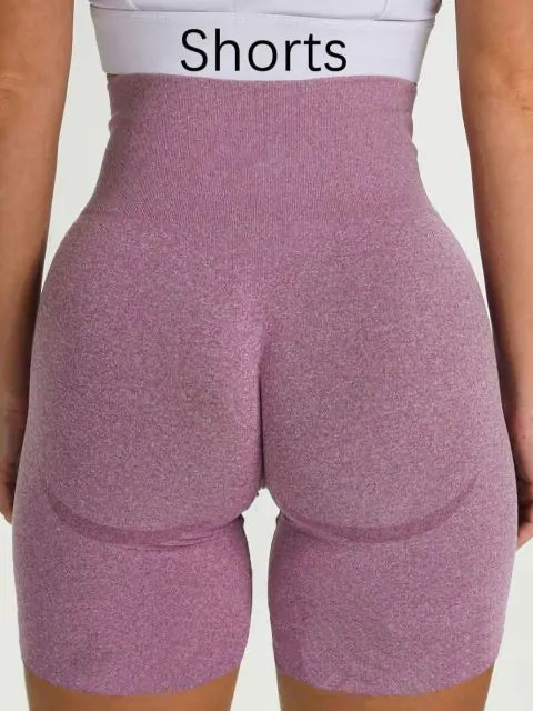 Luxe Aura Seamless Booty Lift Leggings and Shorts