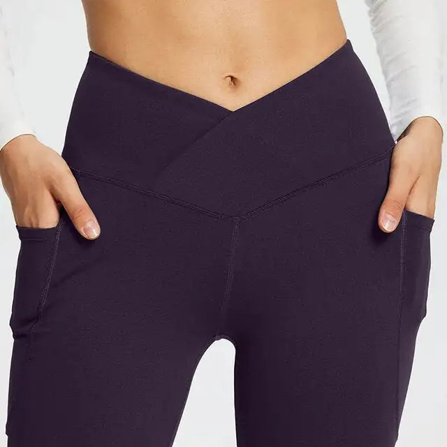 Luxe Aura Yoga Flare Leggings