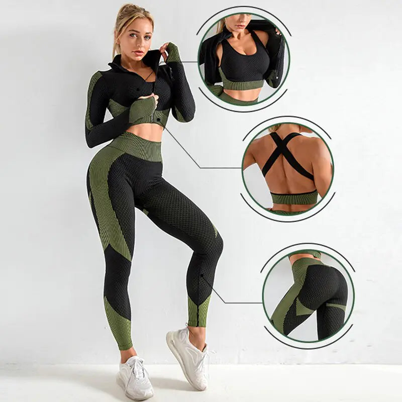 Luxe Aura Sportswear Tracksuit Leggings