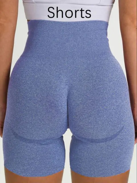 Luxe Aura Seamless Booty Lift Leggings and Shorts