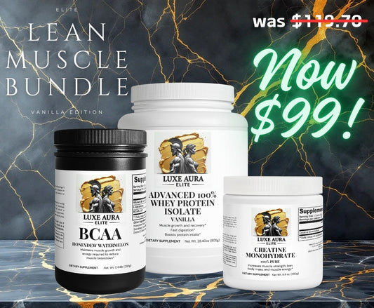 Elite Lean Muscle Bundle- Vanilla Edition