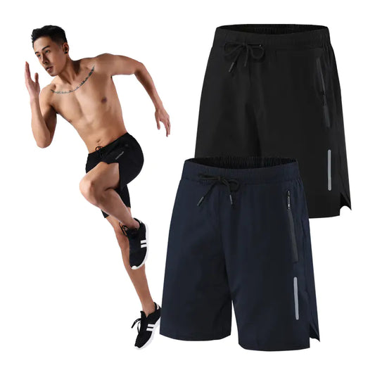 Luxe Aura Men's Gym Shorts