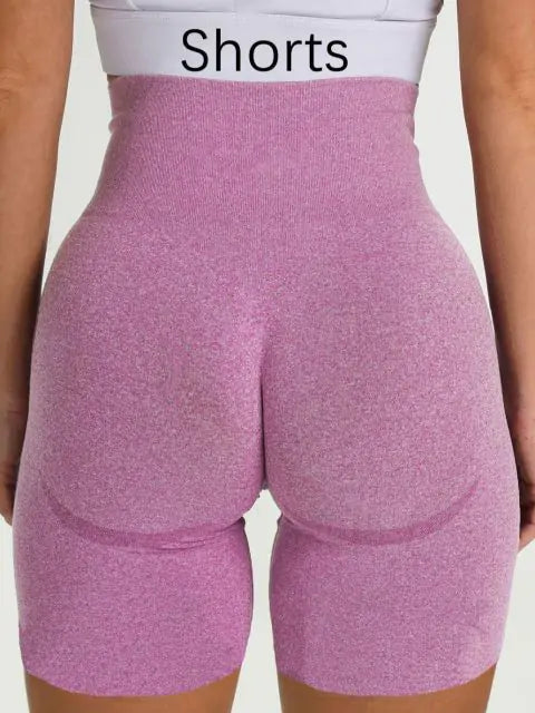 Luxe Aura Seamless Booty Lift Leggings and Shorts