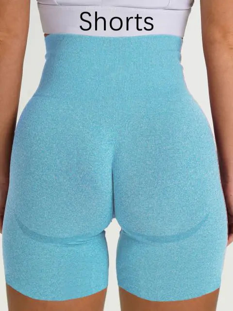 Luxe Aura Seamless Booty Lift Leggings and Shorts