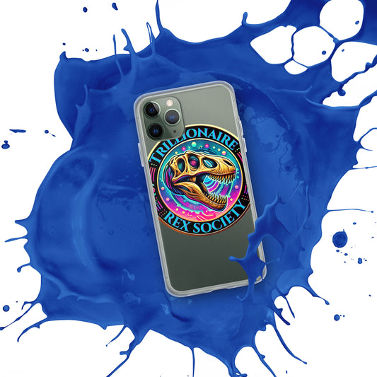 Trillionaire Rex Society Clear Case for iPhone®