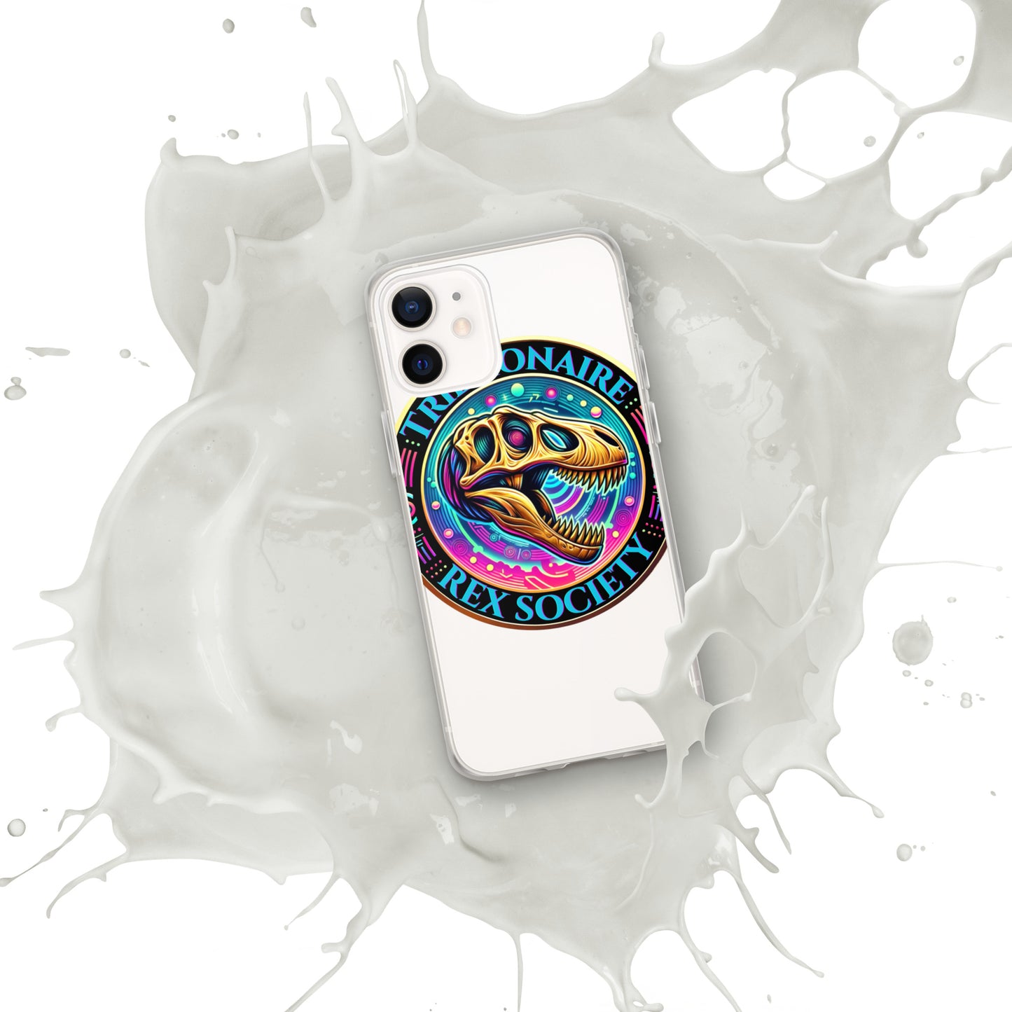 Trillionaire Rex Society Clear Case for iPhone®