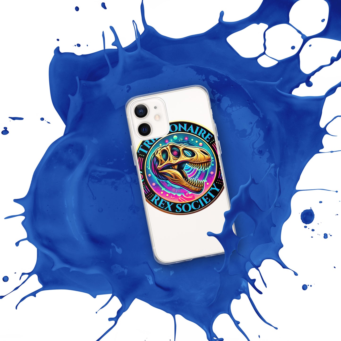 Trillionaire Rex Society Clear Case for iPhone®