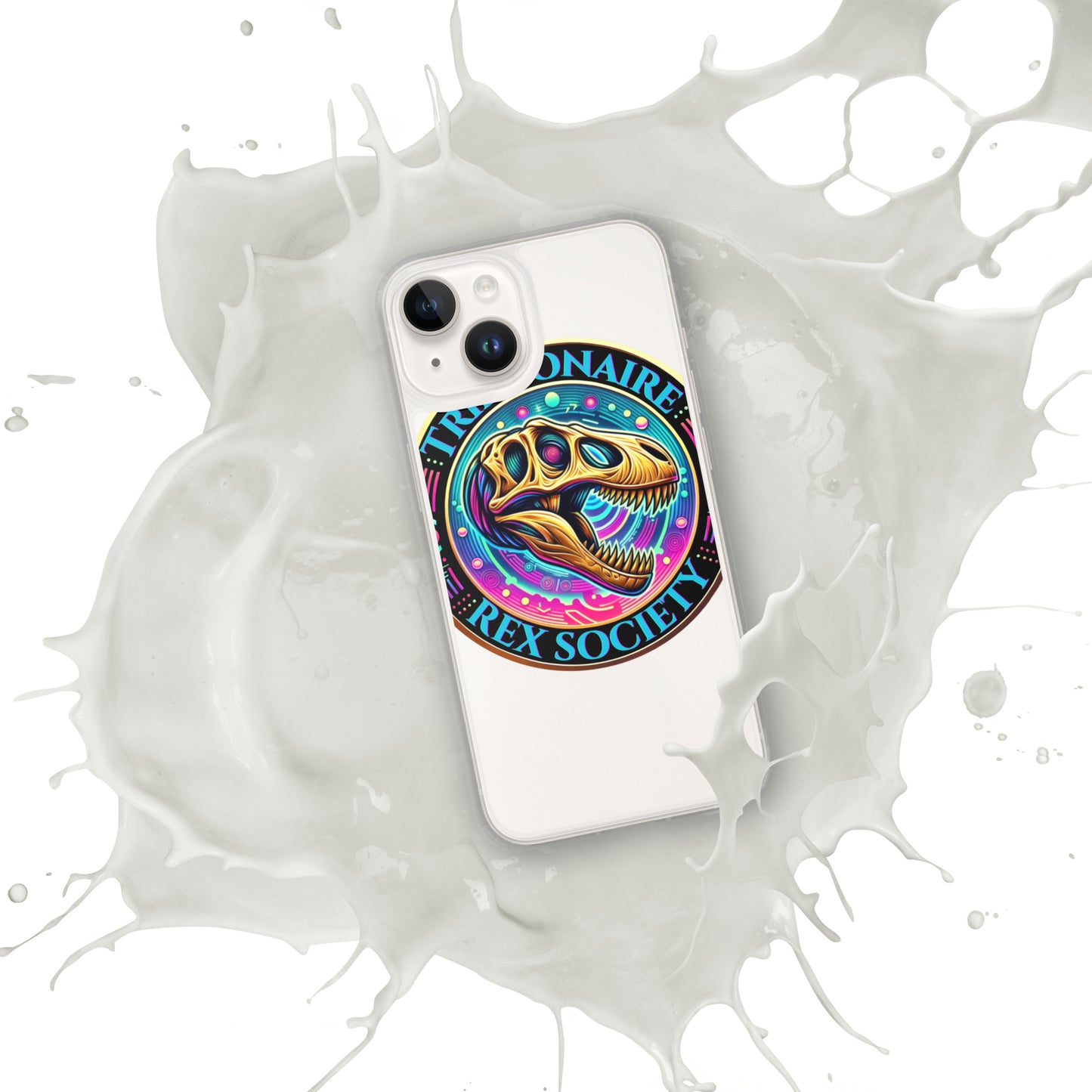 Trillionaire Rex Society Clear Case for iPhone®