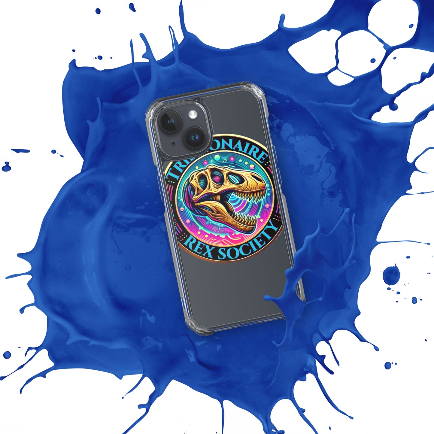 Trillionaire Rex Society Clear Case for iPhone®