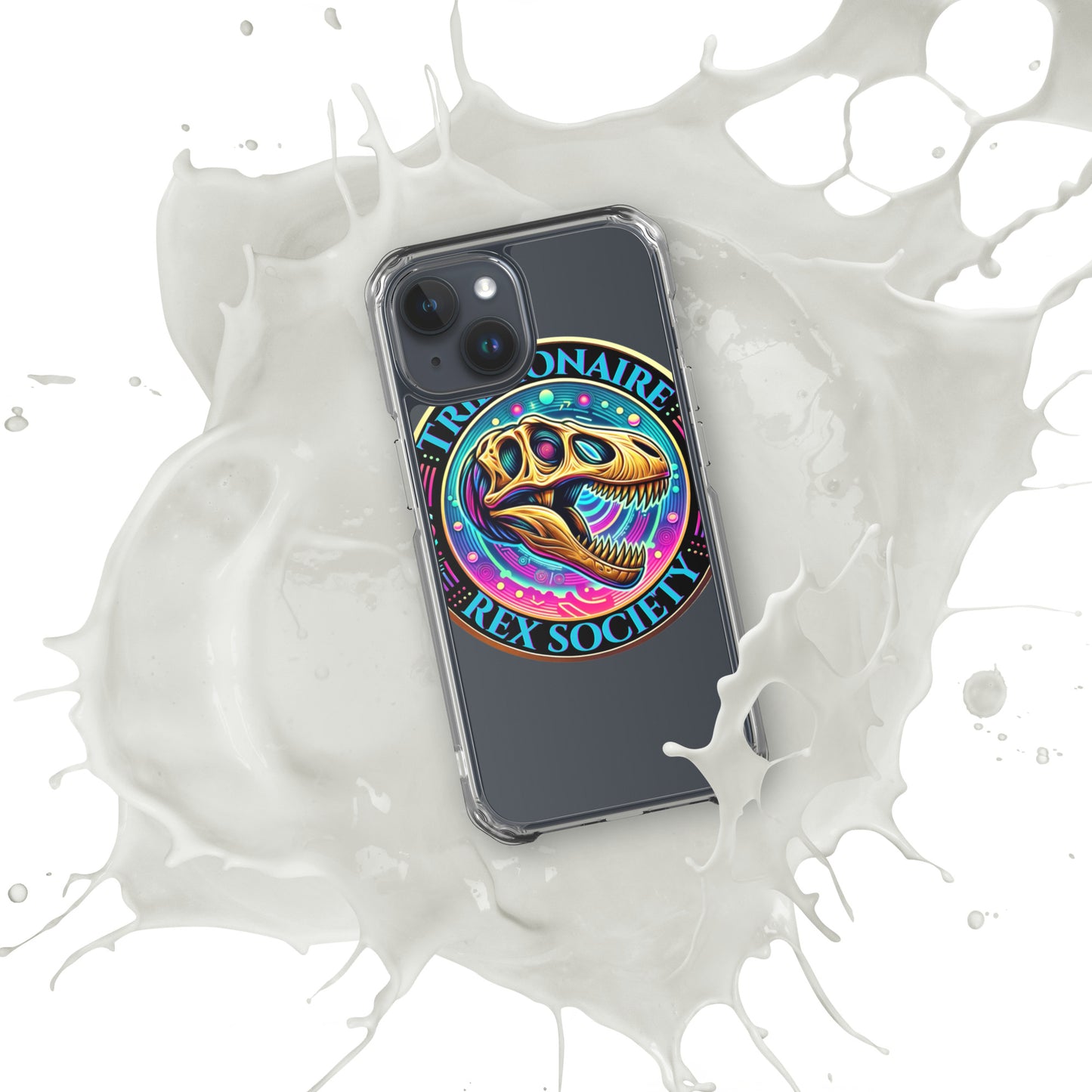 Trillionaire Rex Society Clear Case for iPhone®