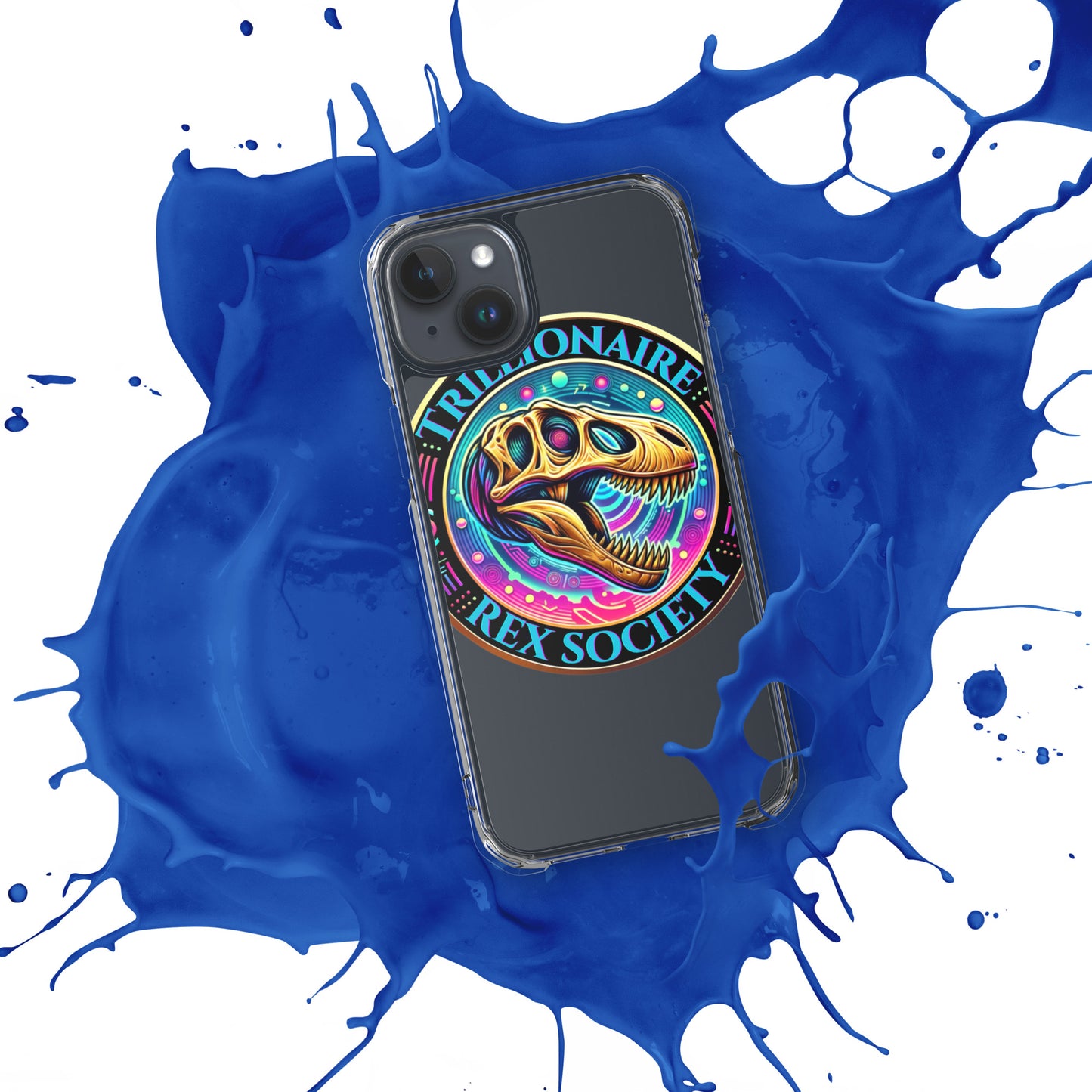 Trillionaire Rex Society Clear Case for iPhone®