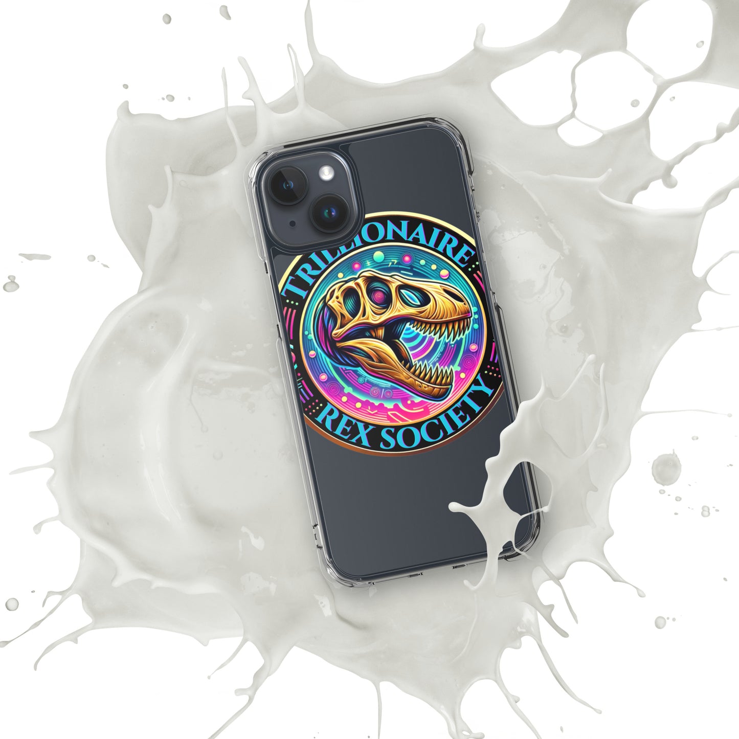 Trillionaire Rex Society Clear Case for iPhone®