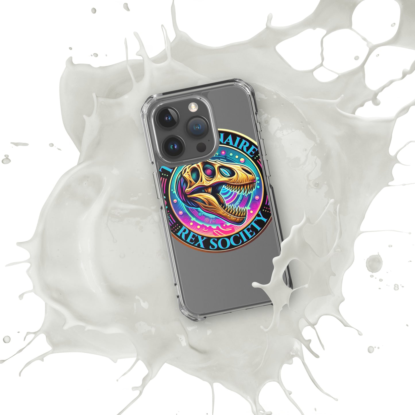 Trillionaire Rex Society Clear Case for iPhone®