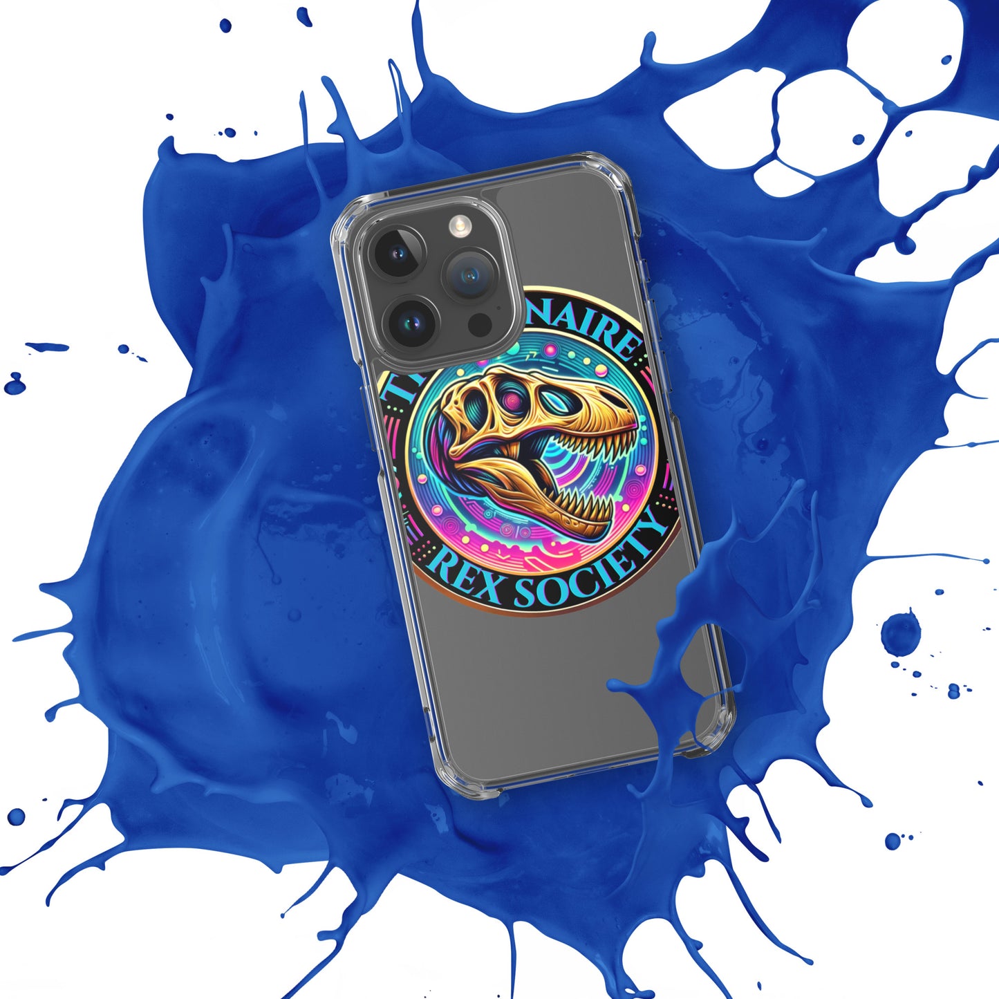 Trillionaire Rex Society Clear Case for iPhone®