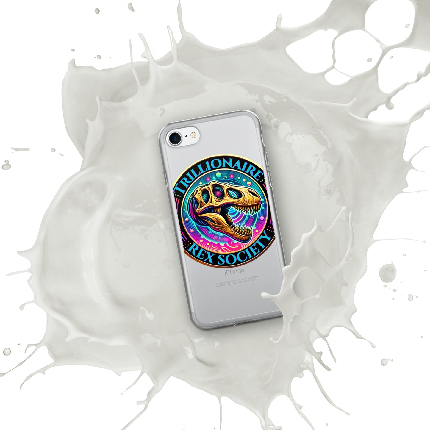 Trillionaire Rex Society Clear Case for iPhone®