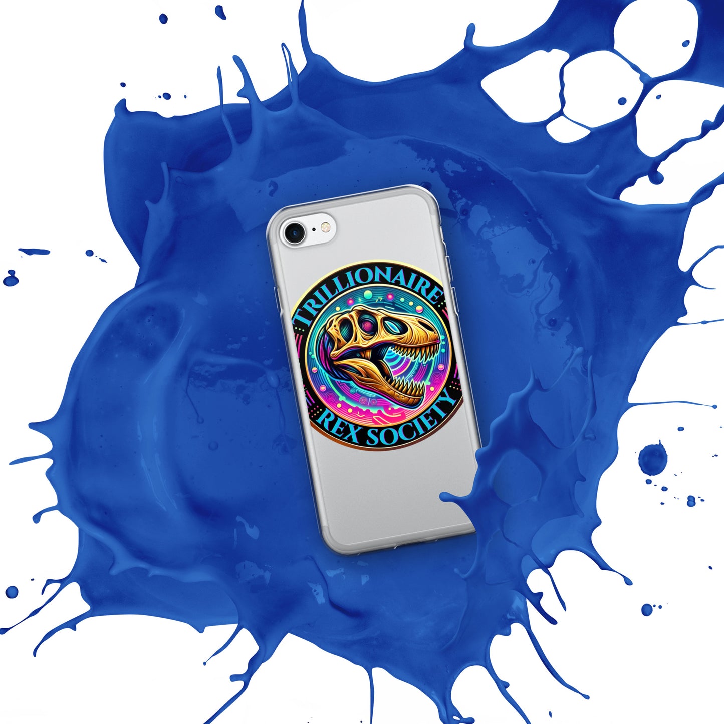 Trillionaire Rex Society Clear Case for iPhone®