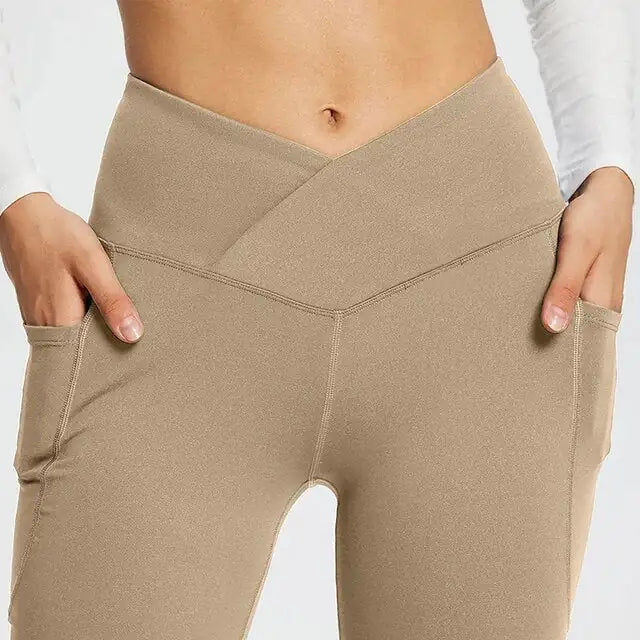 Luxe Aura Yoga Flare Leggings