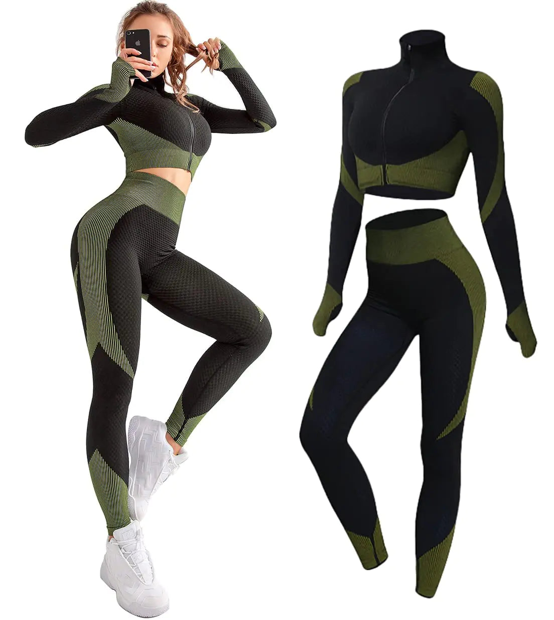 Luxe Aura Sportswear Tracksuit Leggings