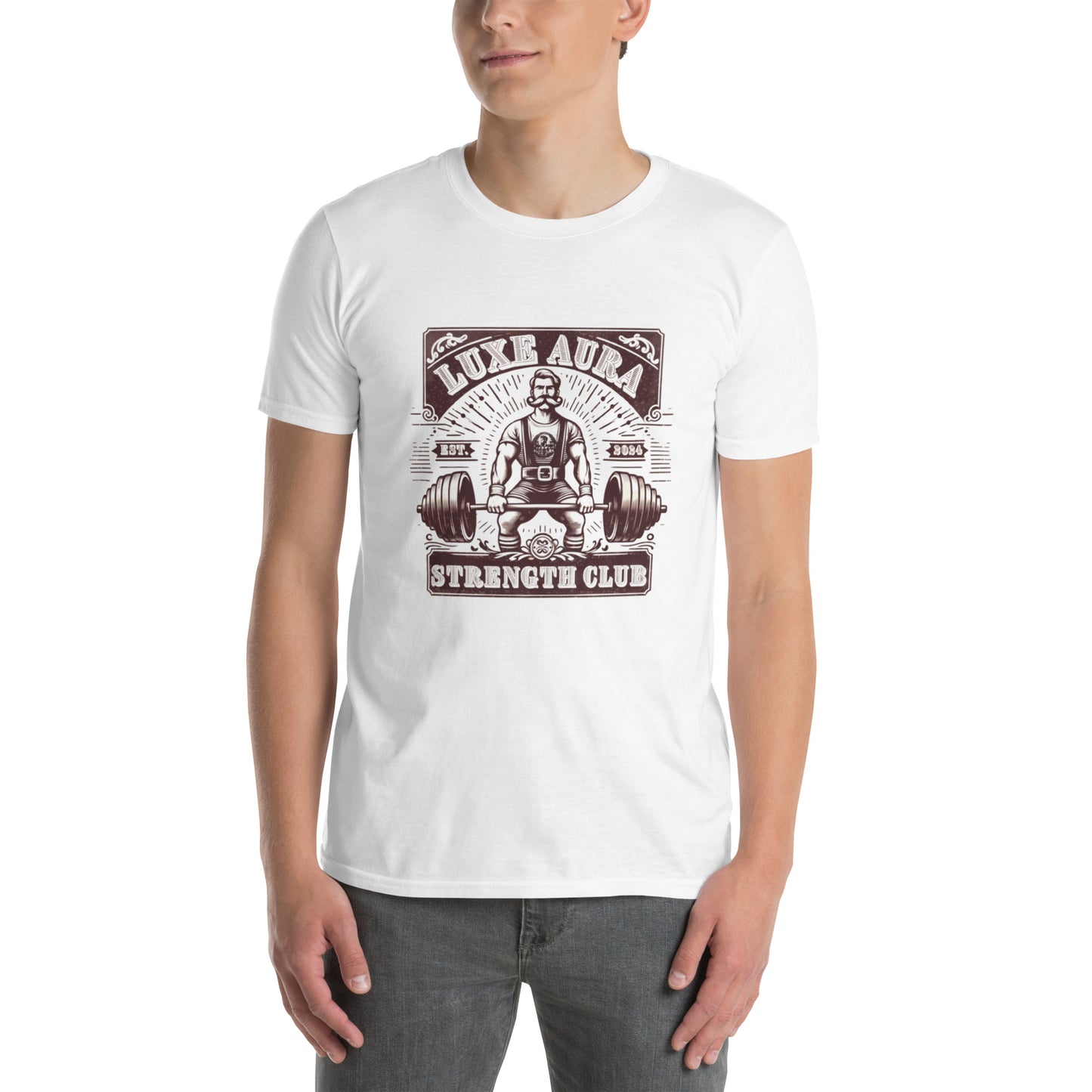 Luxe Aura Strength Club Unisex T-Shirt